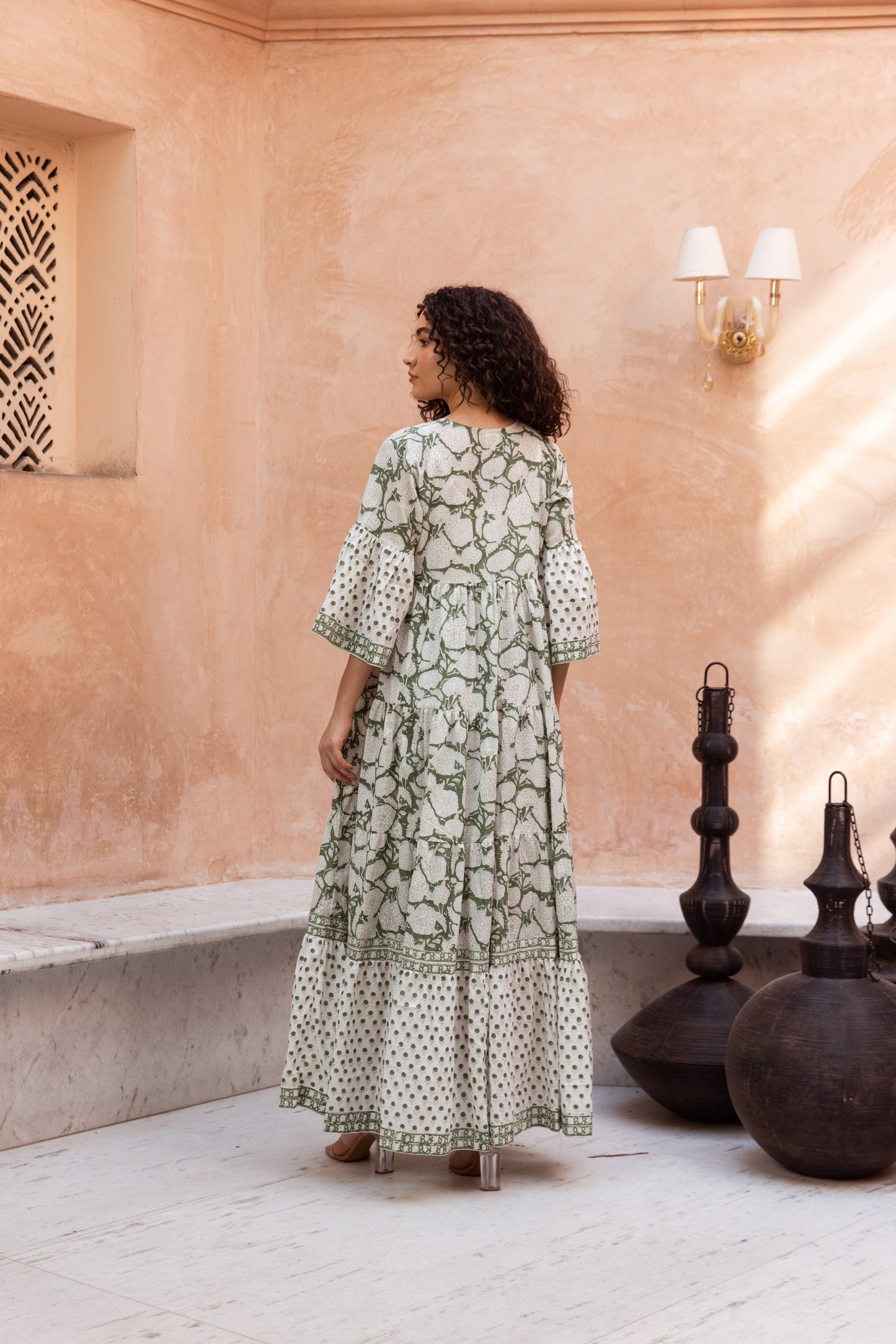 Sarah Tier Ruffle Dress