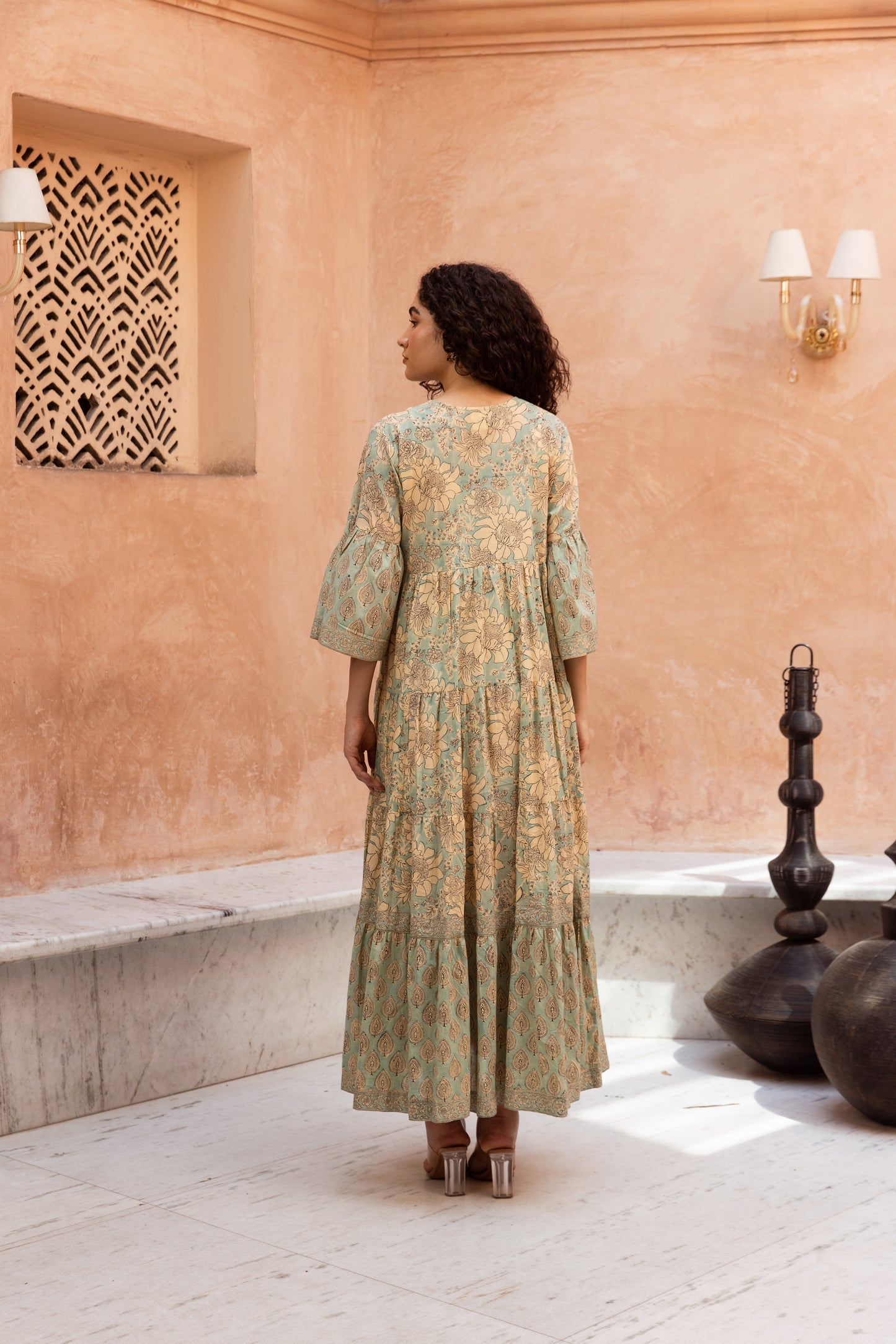 Sofie tier Ruffle Dress