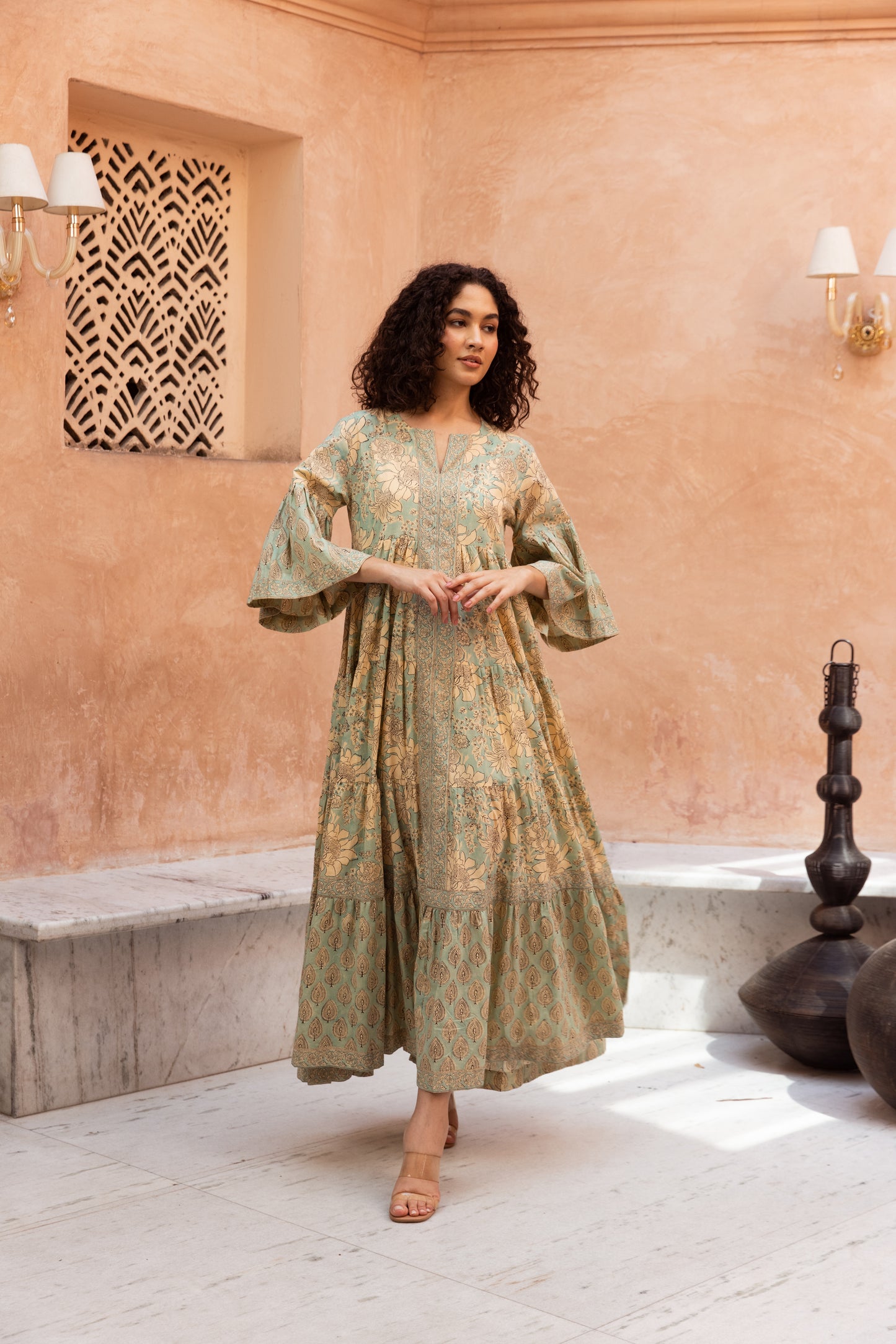 Sofie tier Ruffle Dress