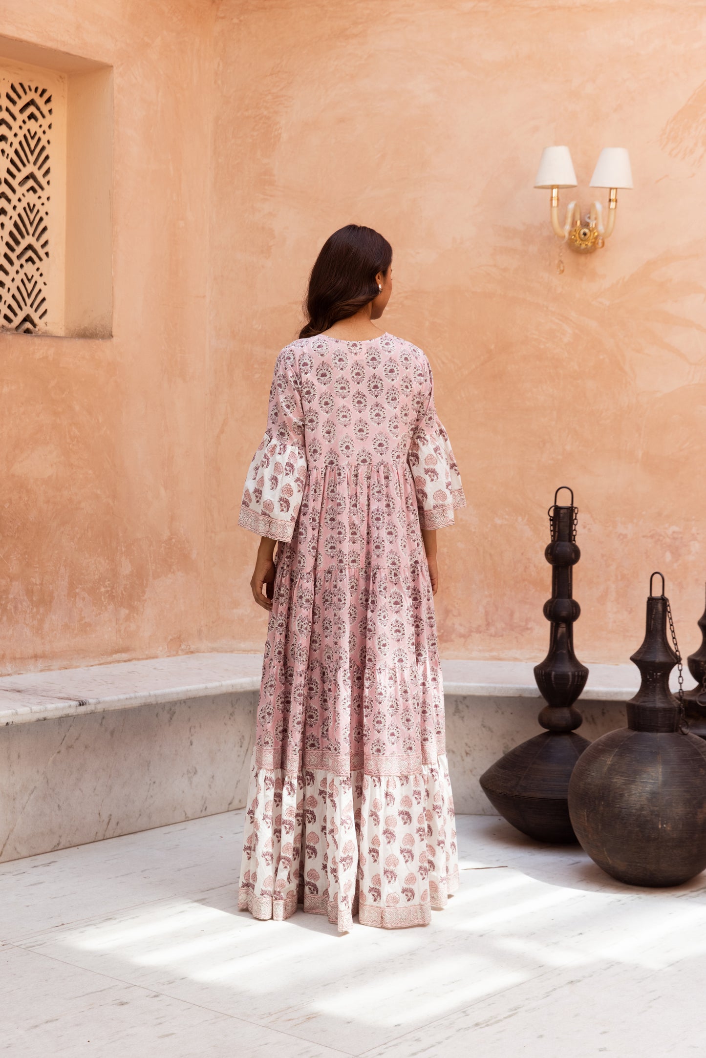 Sandra tier Ruffle Dress