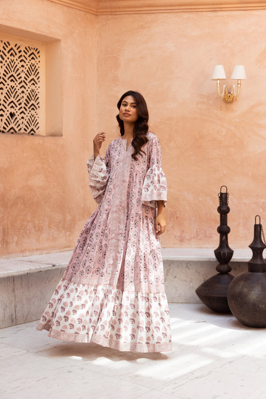 Sandra tier Ruffle Dress