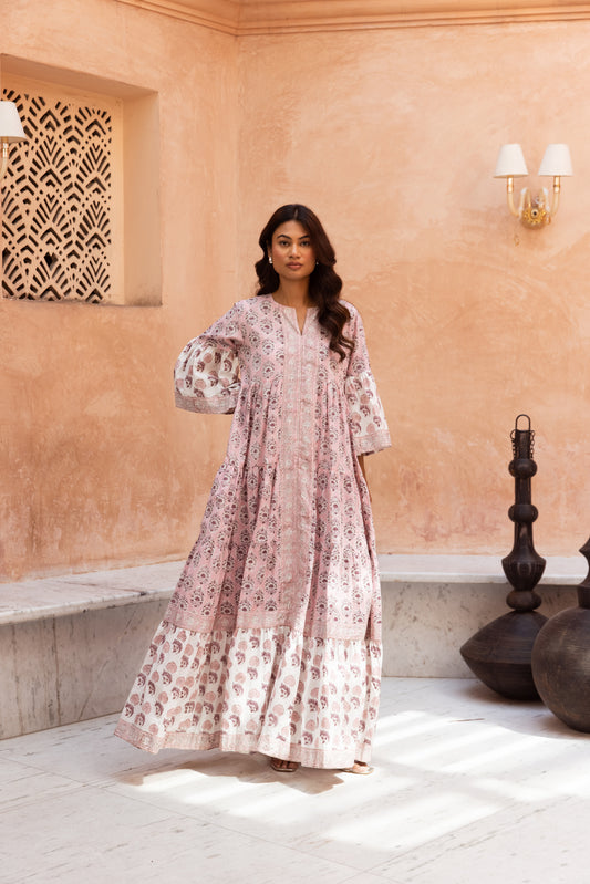 Sandra tier Ruffle Dress