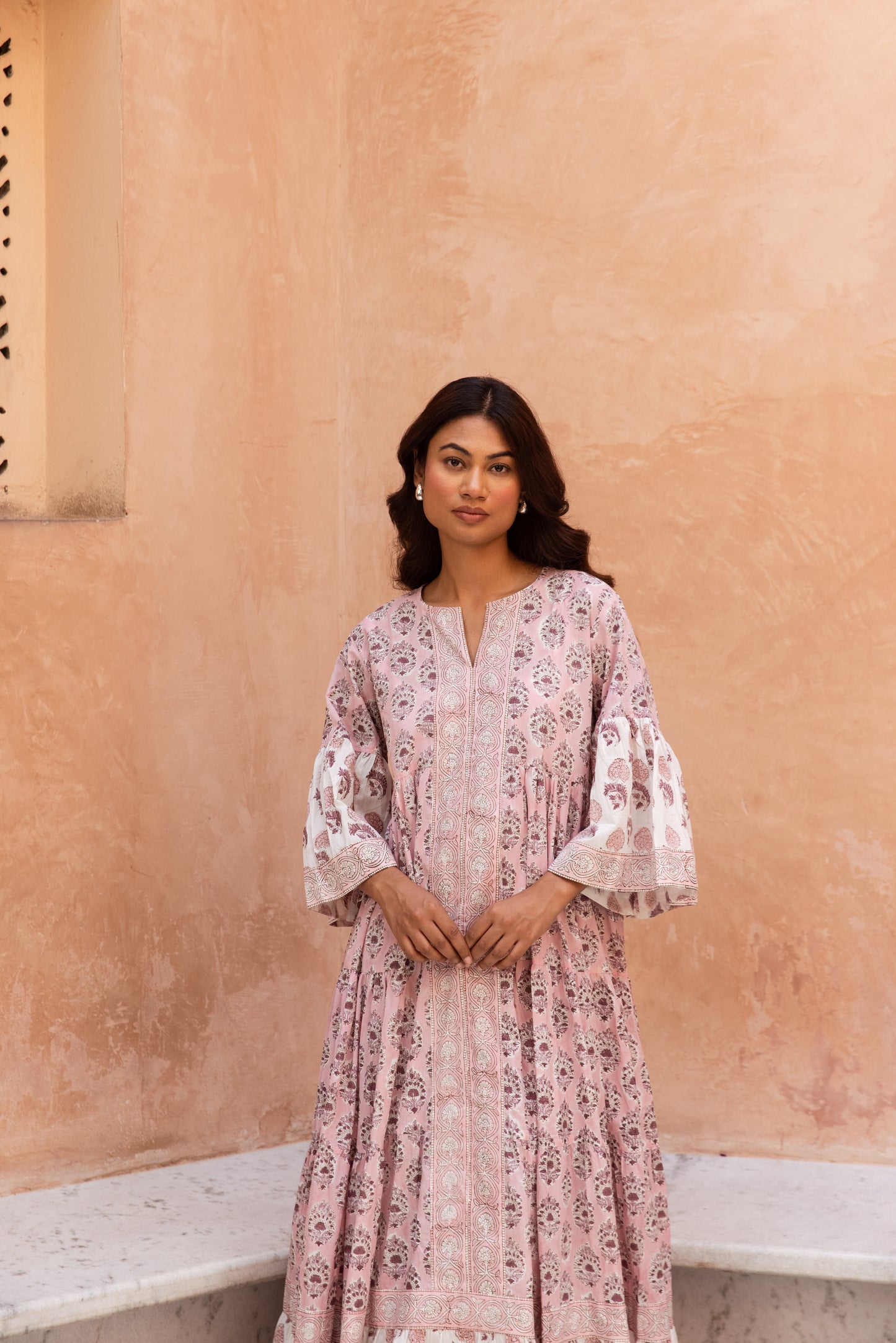 Sandra tier Ruffle Dress