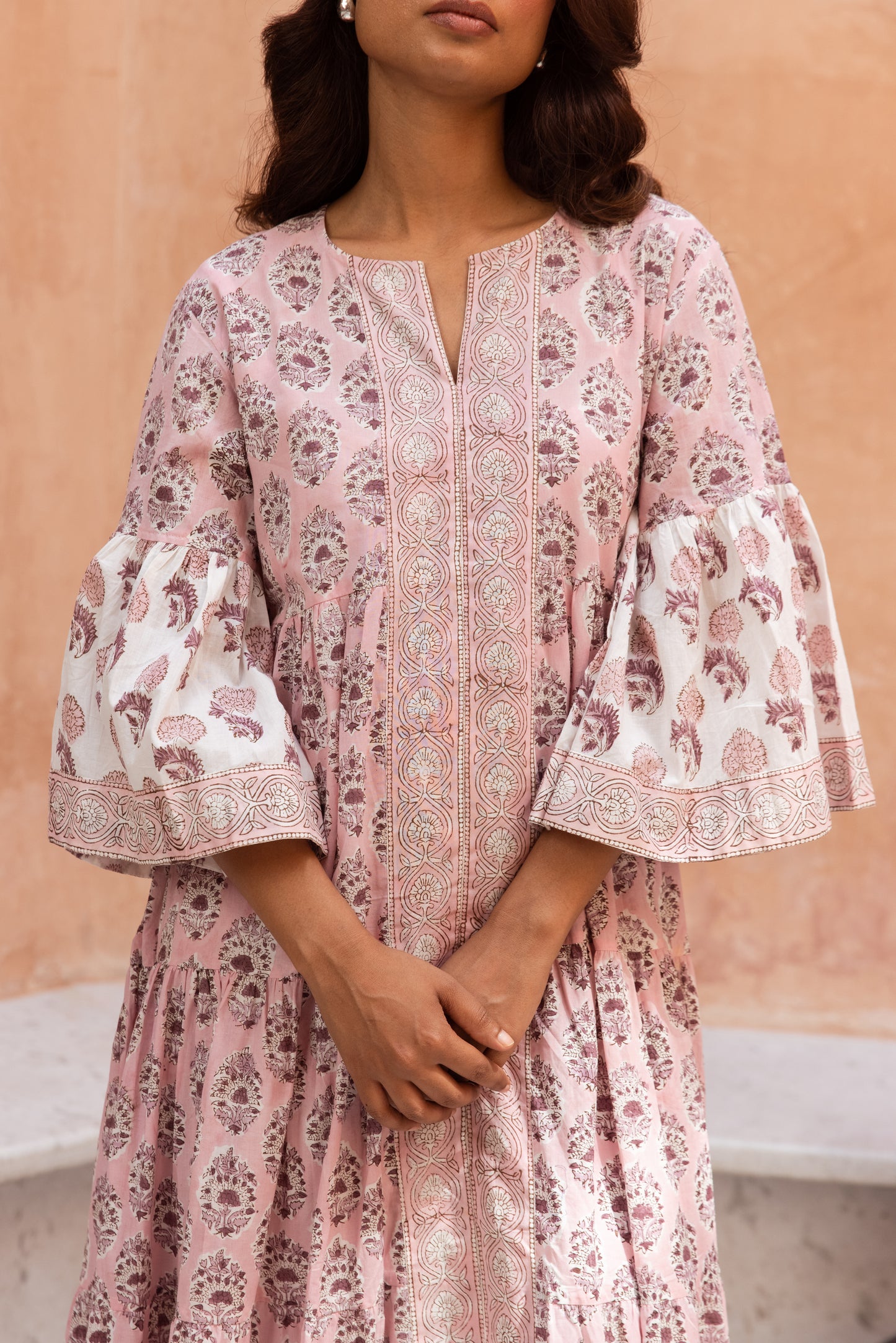 Sandra tier Ruffle Dress