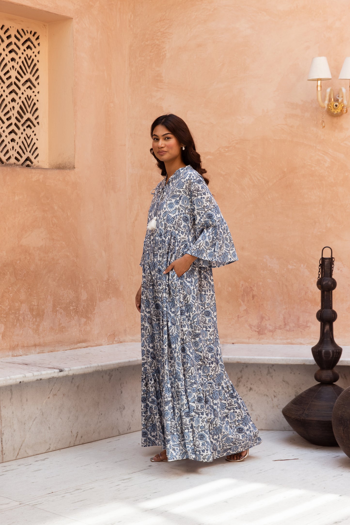 Racheal tier Ruffle Dress