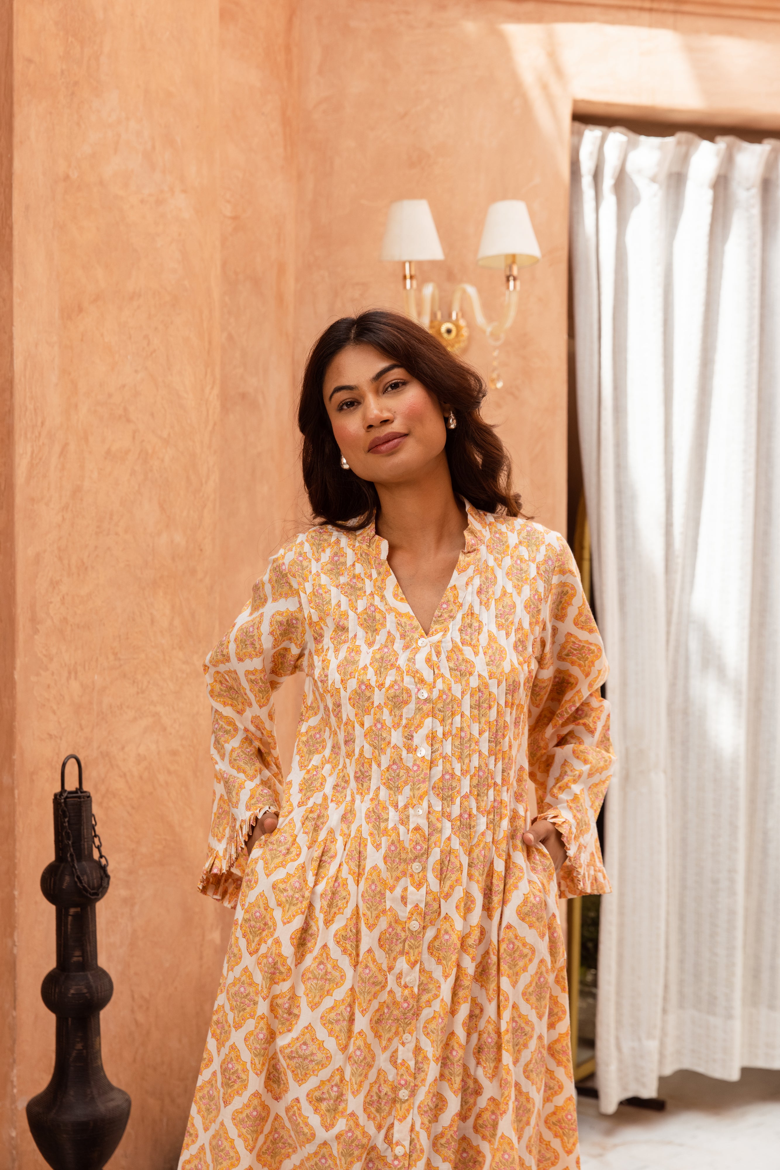 Pin Tuck Dresses for Women – Hathi Store