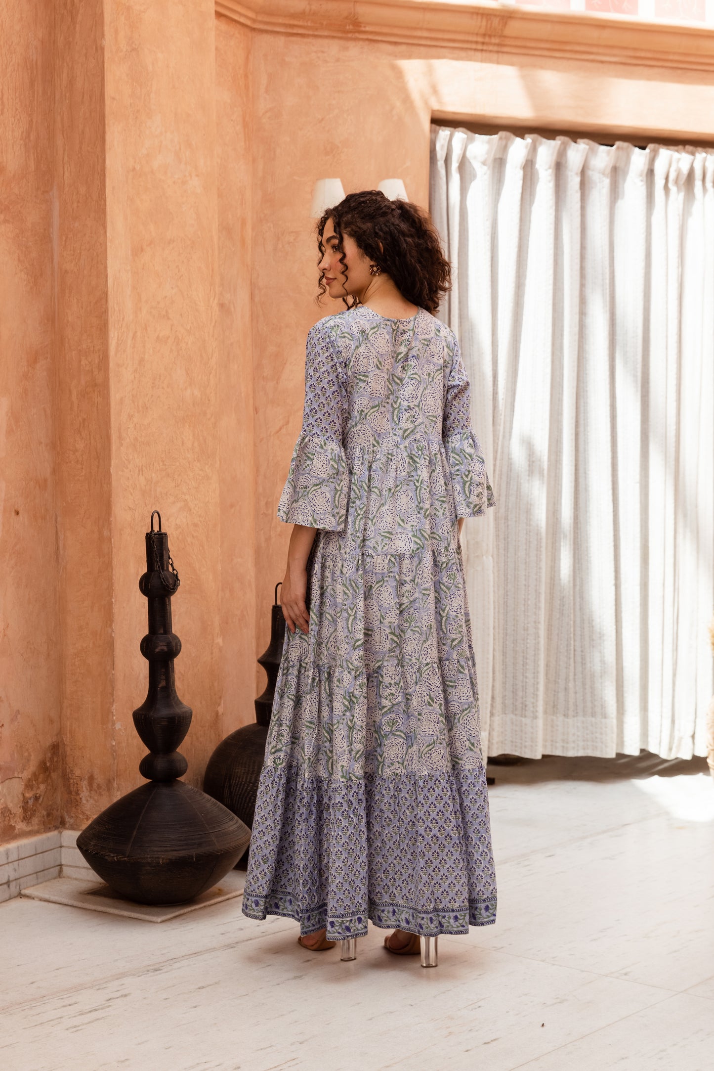 Liwa Tier Ruffle Dress