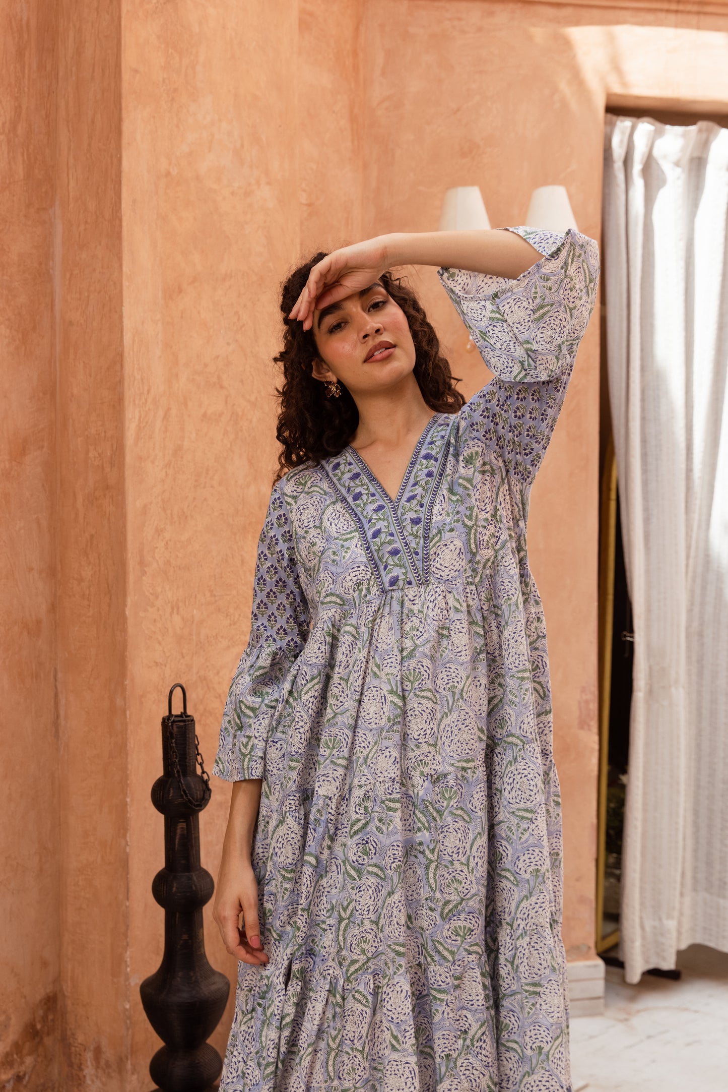 Liwa Tier Ruffle Dress