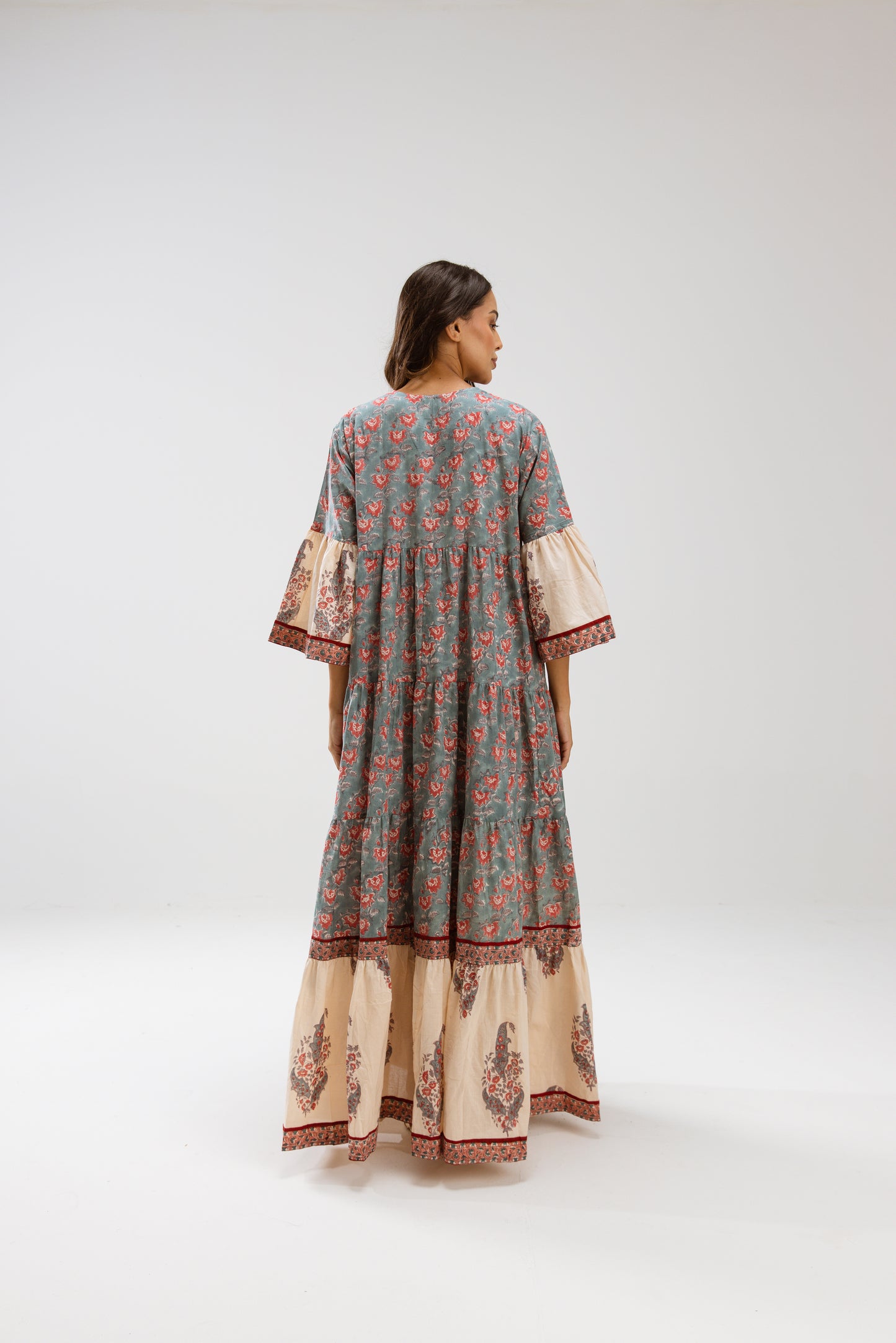 Manuka Tier Ruffle Dress