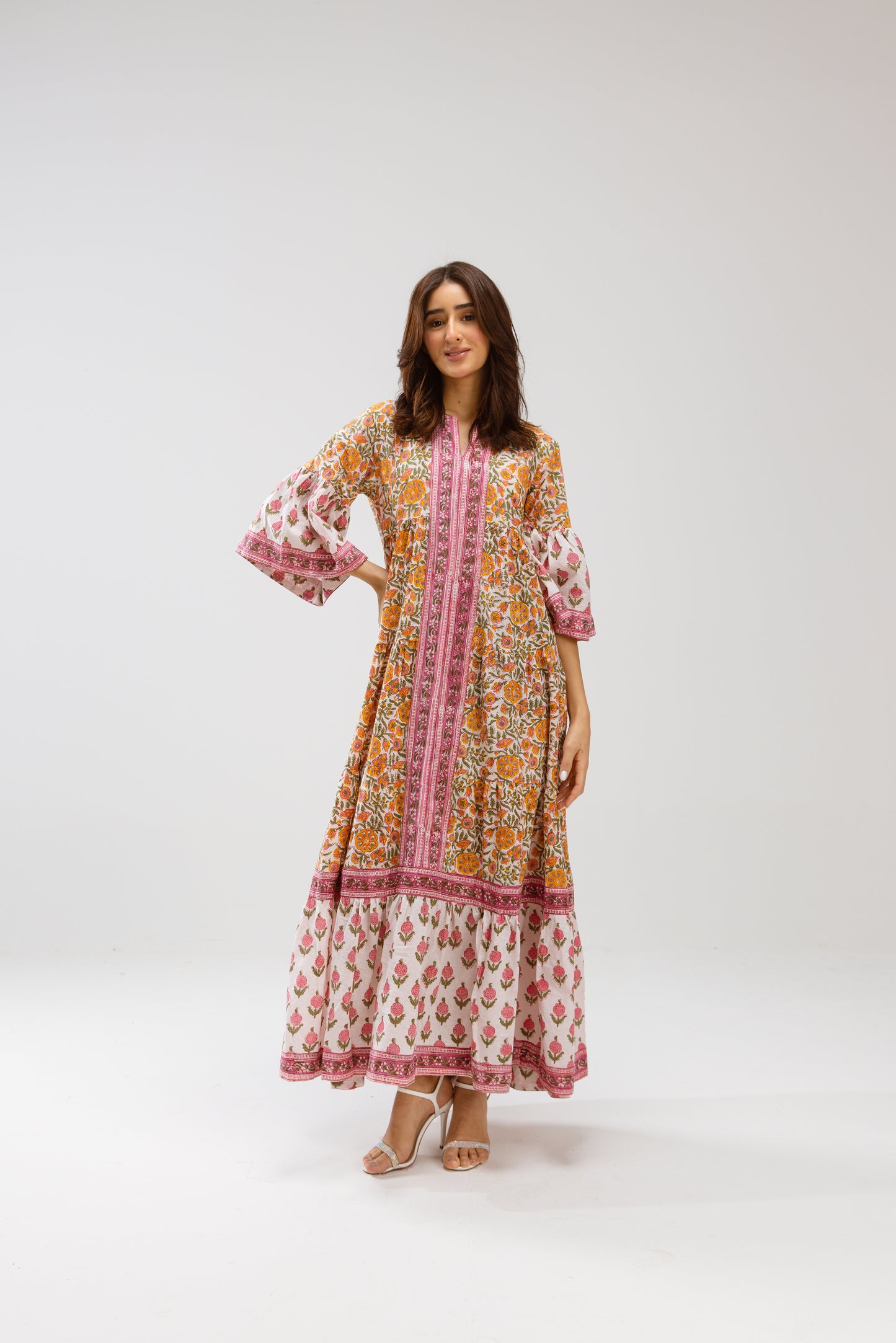 Amari Tier Ruffle Dress