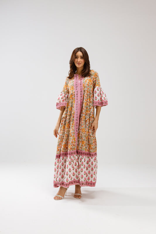Amari Tier Ruffle Dress