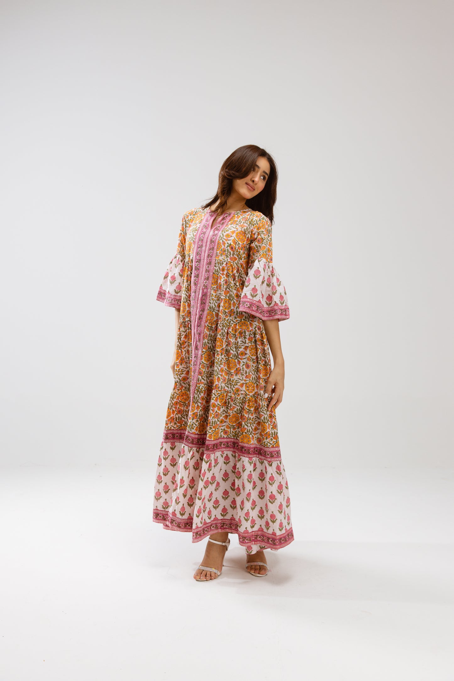 Amari Tier Ruffle Dress