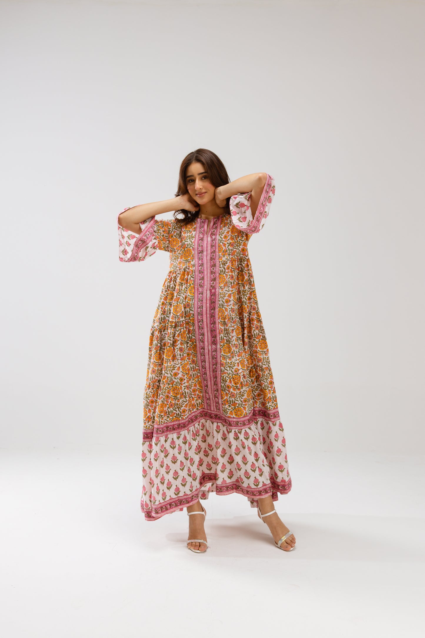 Amari Tier Ruffle Dress