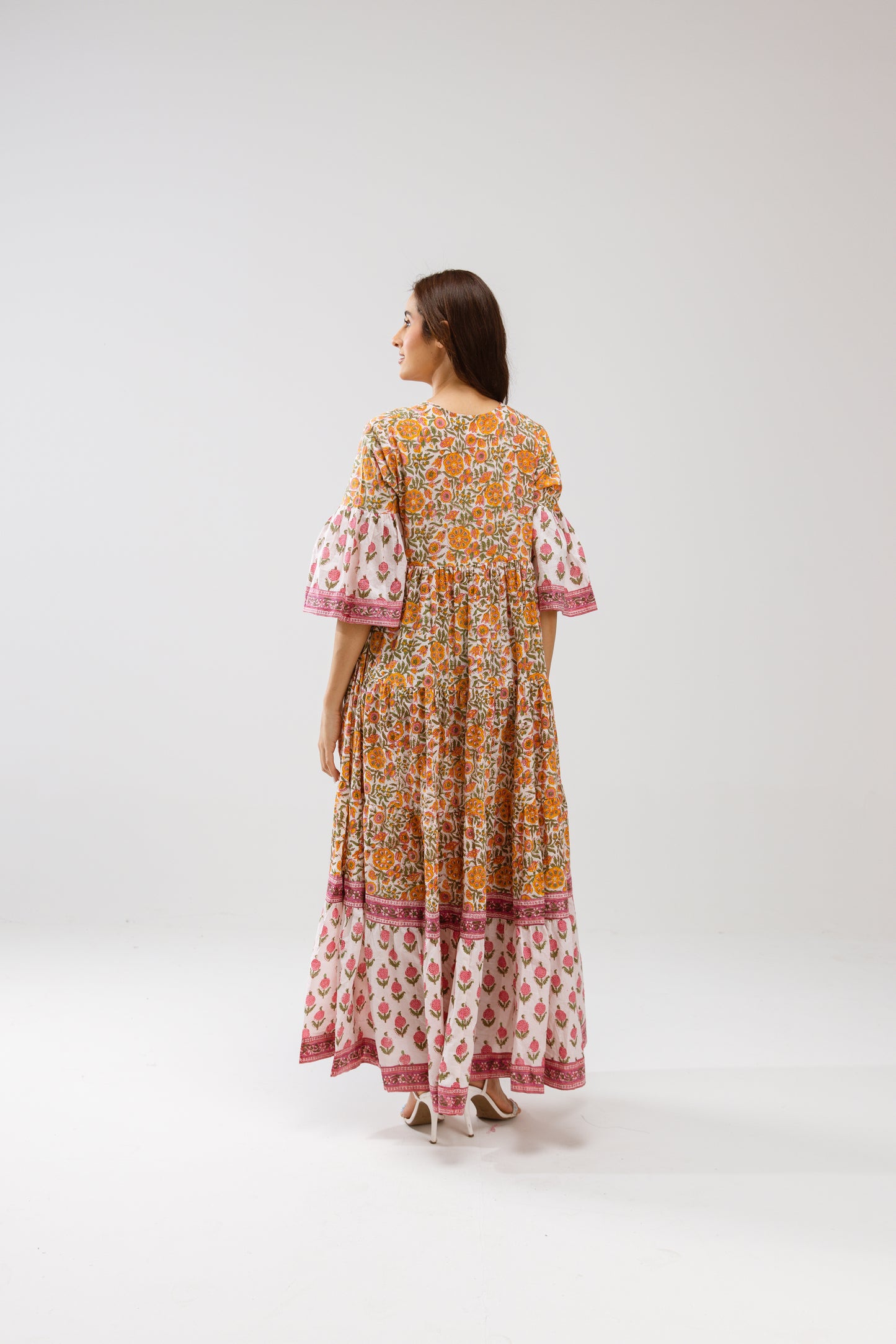 Amari Tier Ruffle Dress