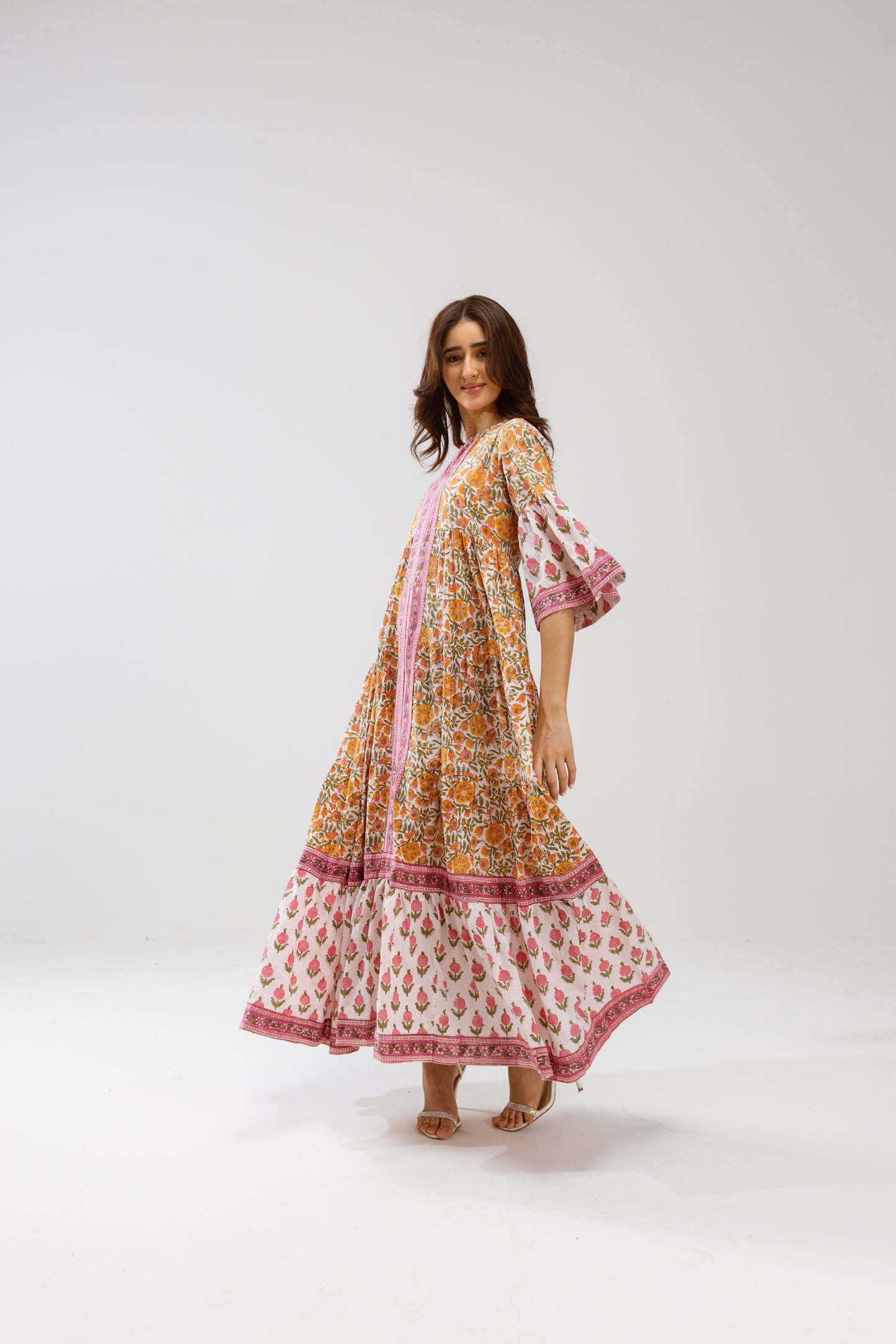 Amari Tier Ruffle Dress