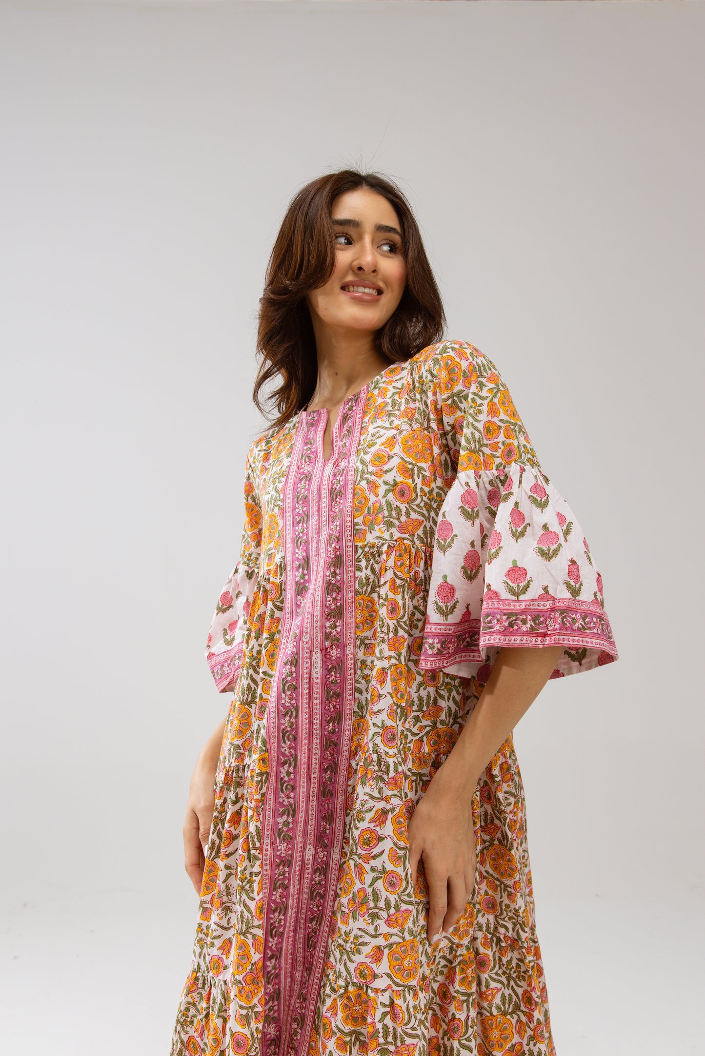 Amari Tier Ruffle Dress