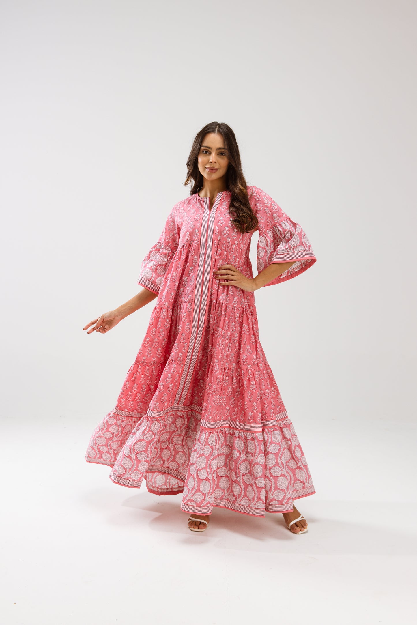 Marbella Tier Ruffle Dress