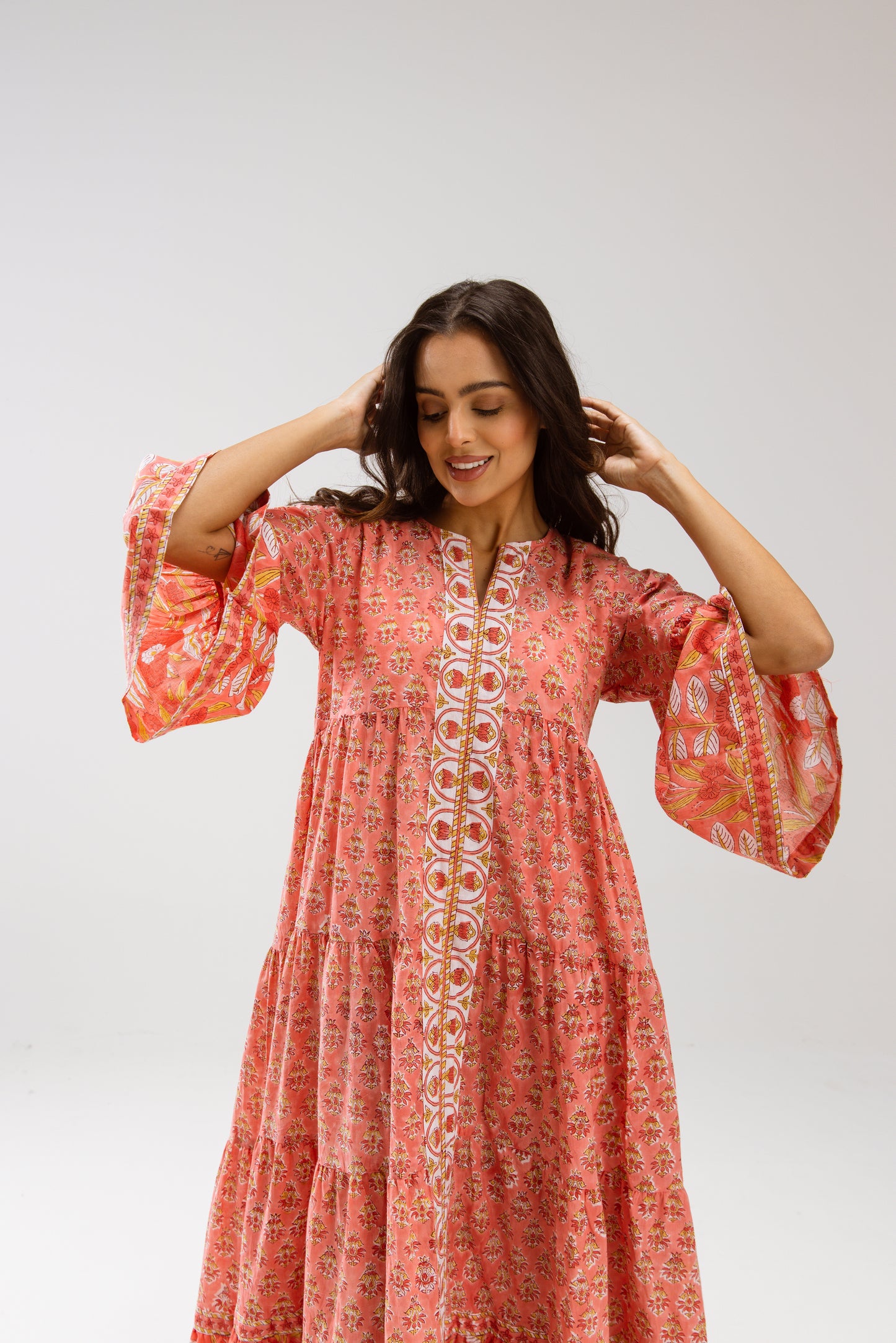 Cathy Tier Ruffle Dress