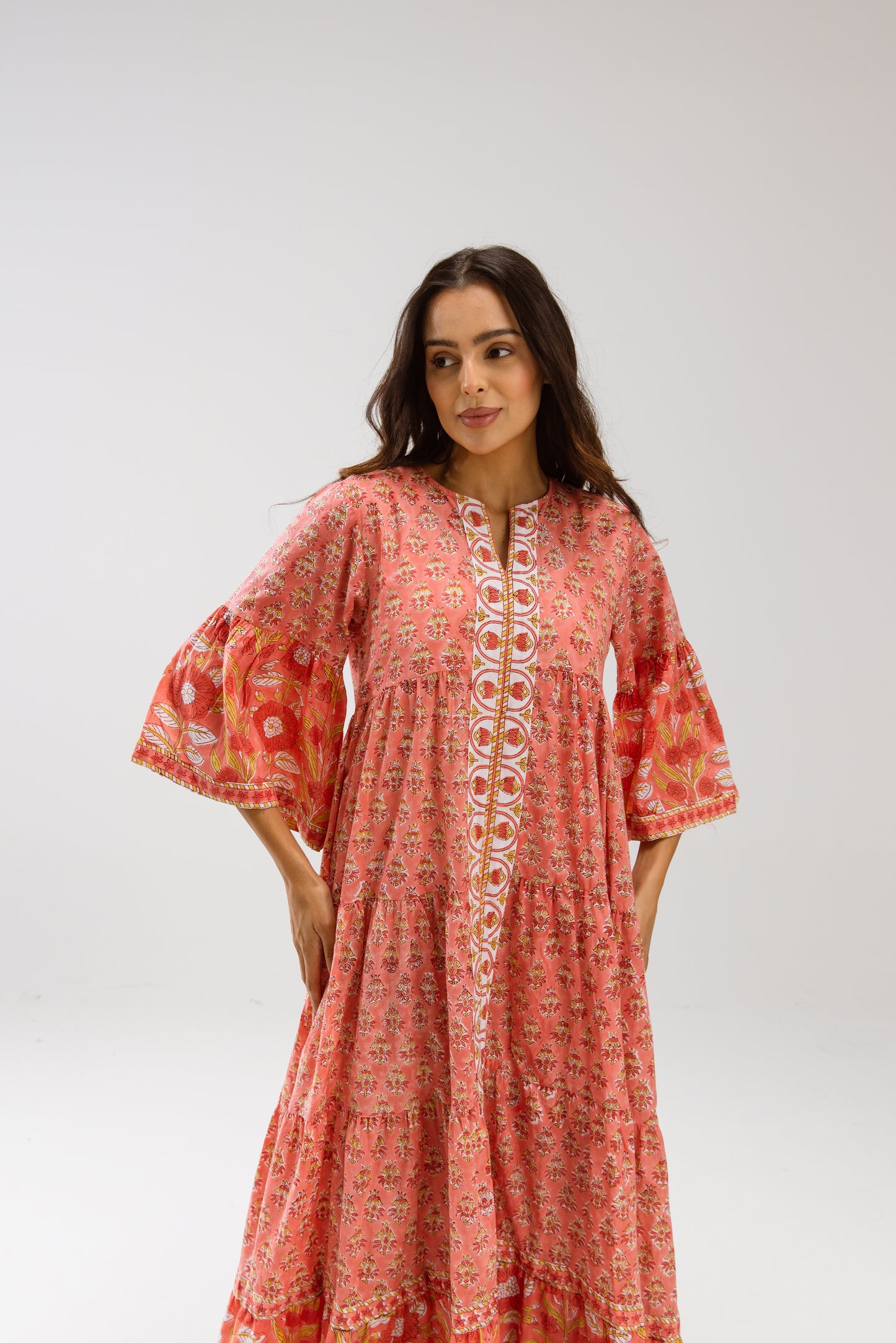 Cathy Tier Ruffle Dress