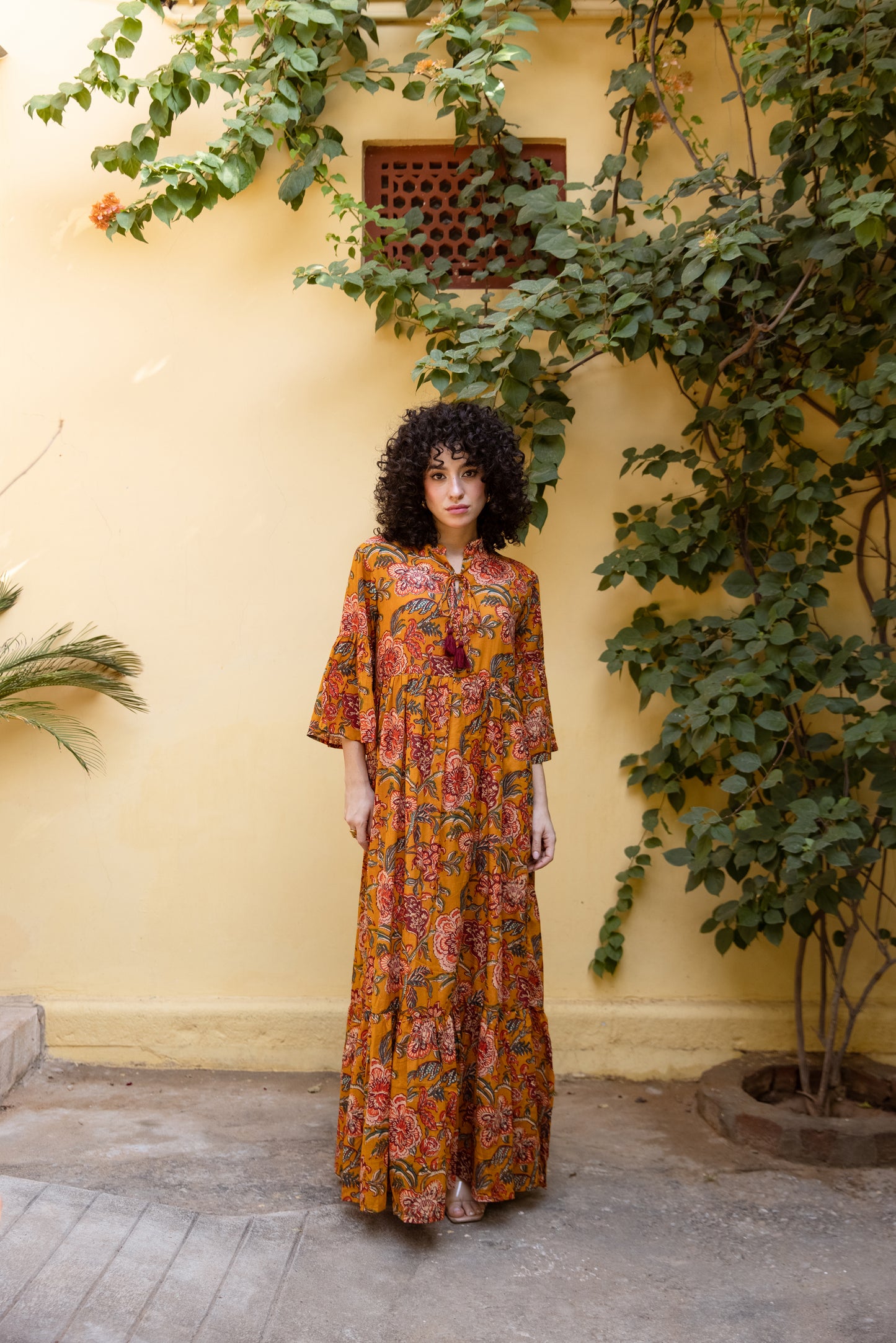 Lemi Tier Ruffle Dress