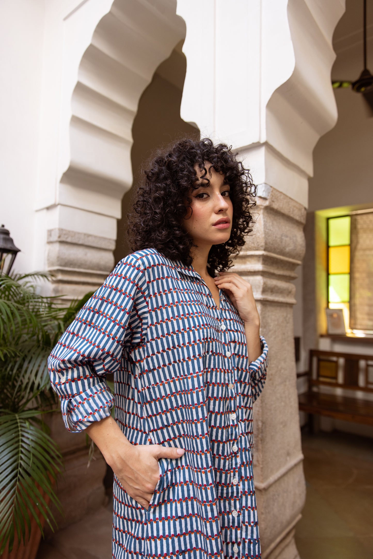 Taj Shirt Dress