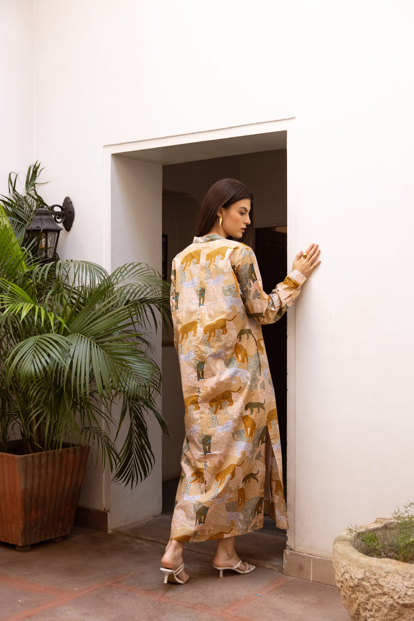 Forest Shirt Dress