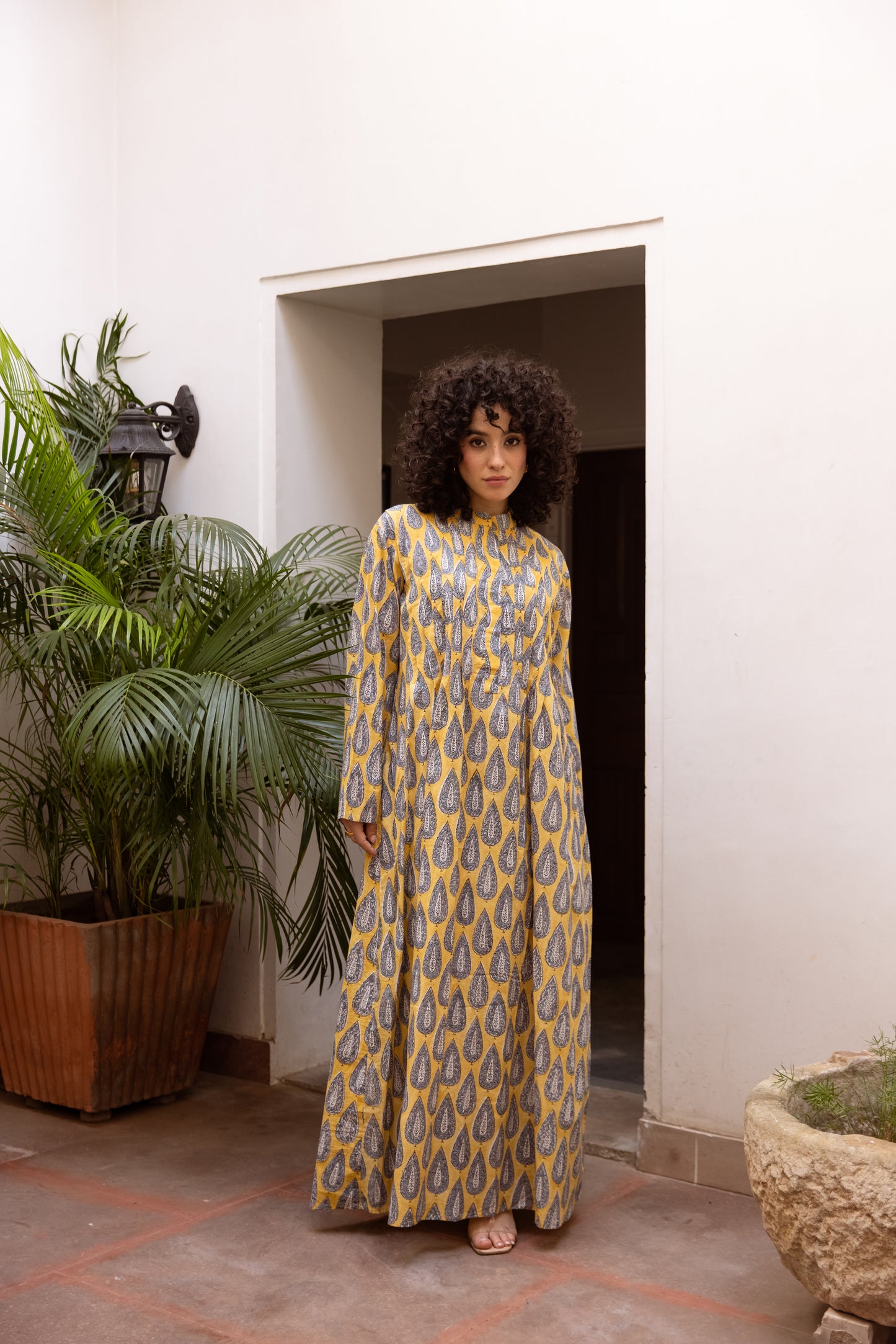 Makkai Pintuck Dress