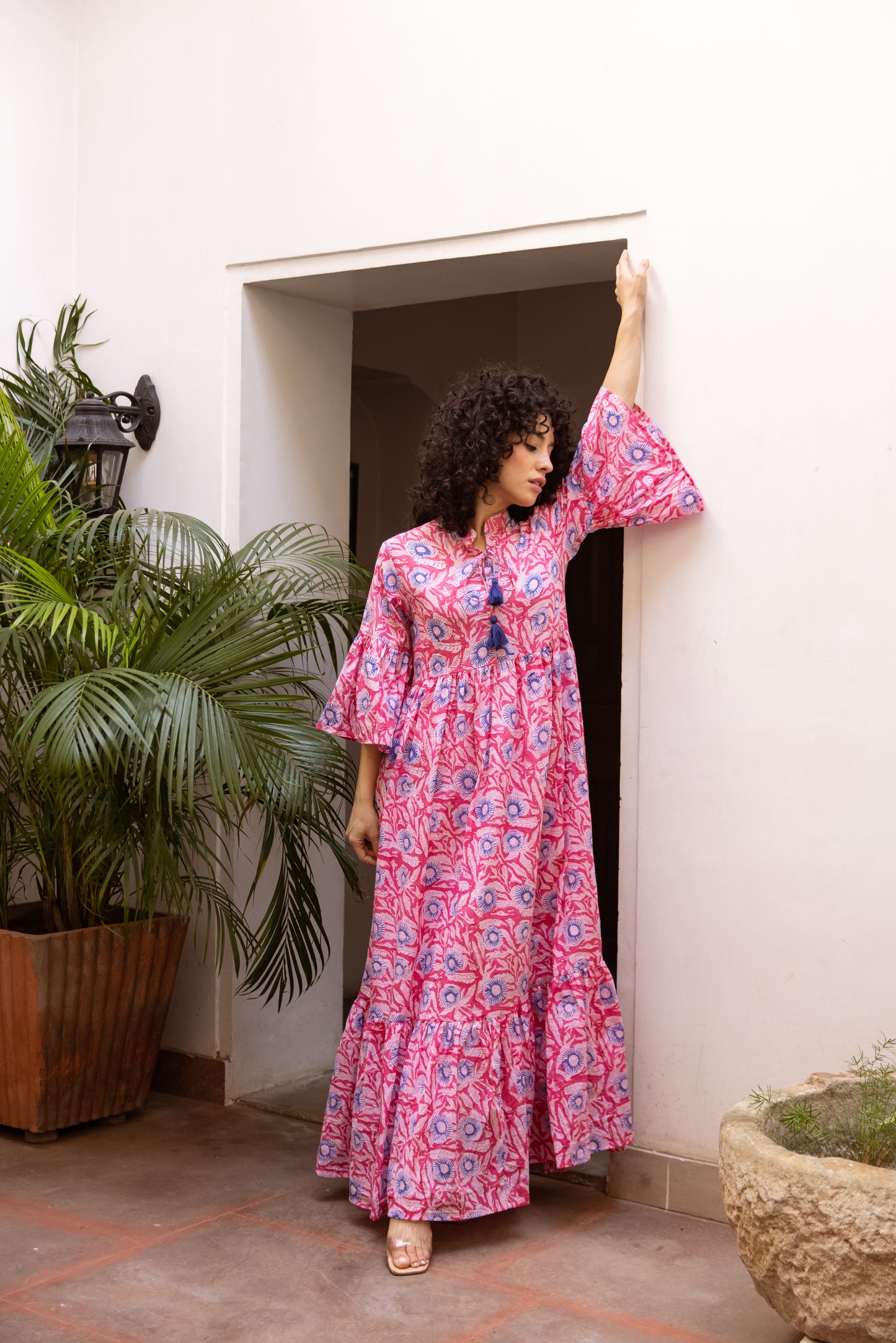 Iyahi Tier Ruffle Dress