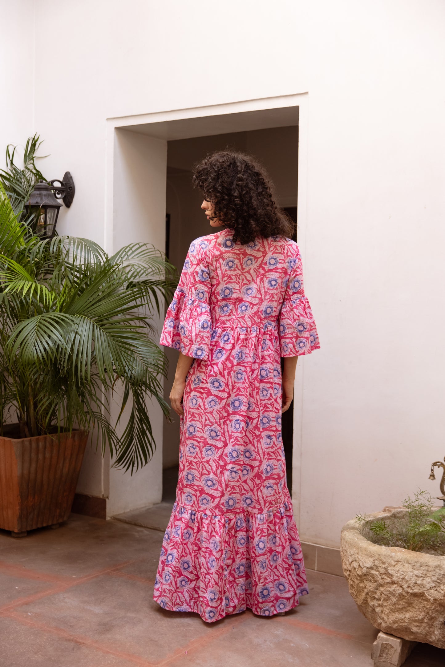 Iyahi Tier Ruffle Dress