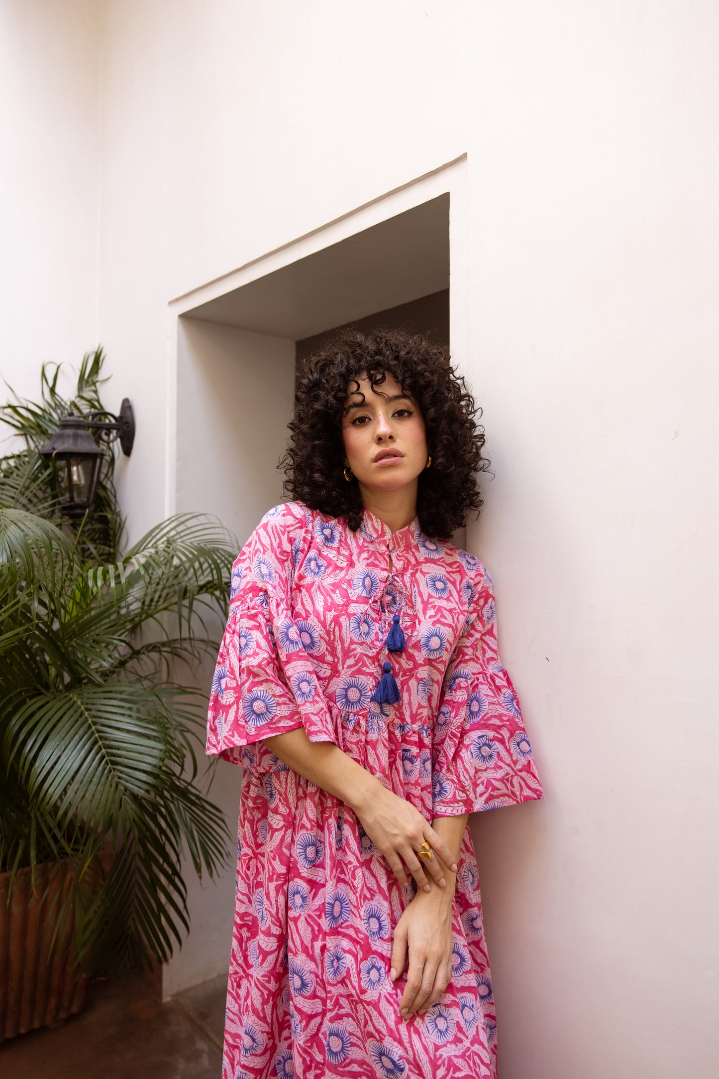 Iyahi Tier Ruffle Dress