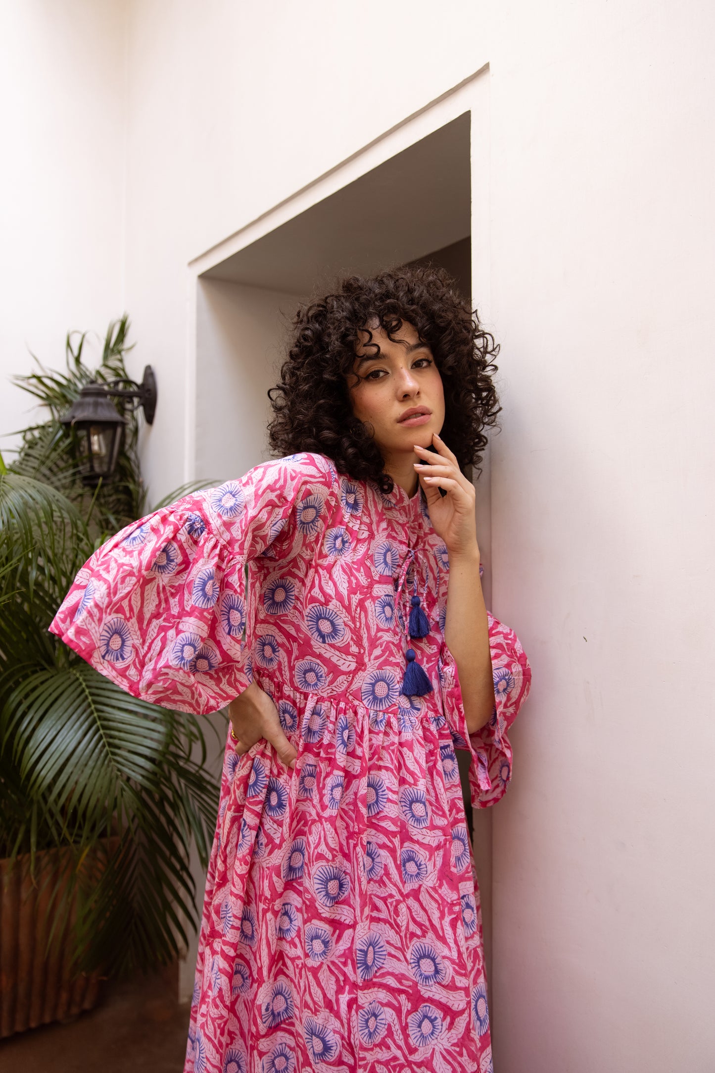 Iyahi Tier Ruffle Dress