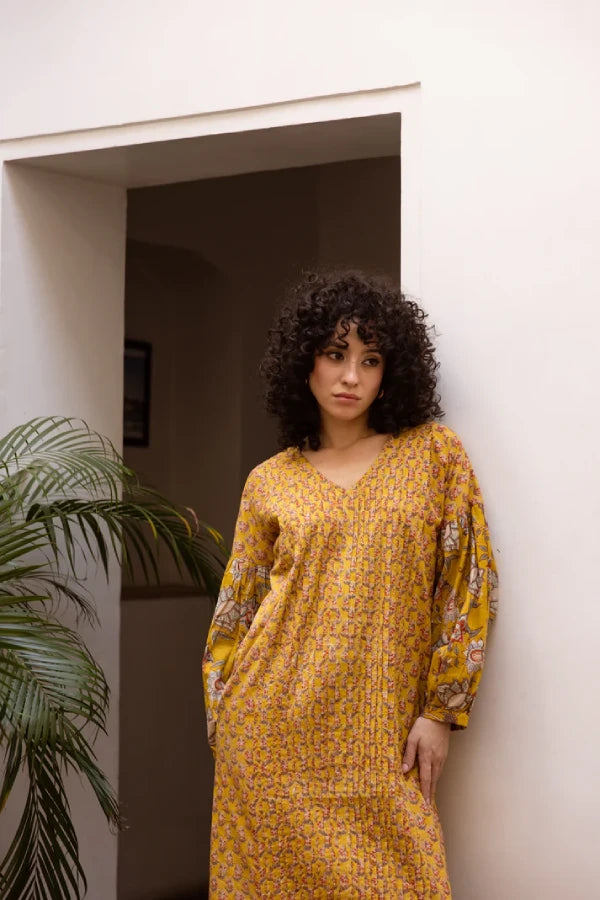 Georgia Pintuck Dress2