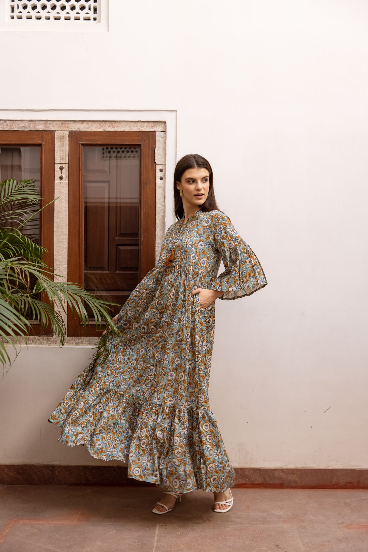 Heiti Tier Ruffle Dress