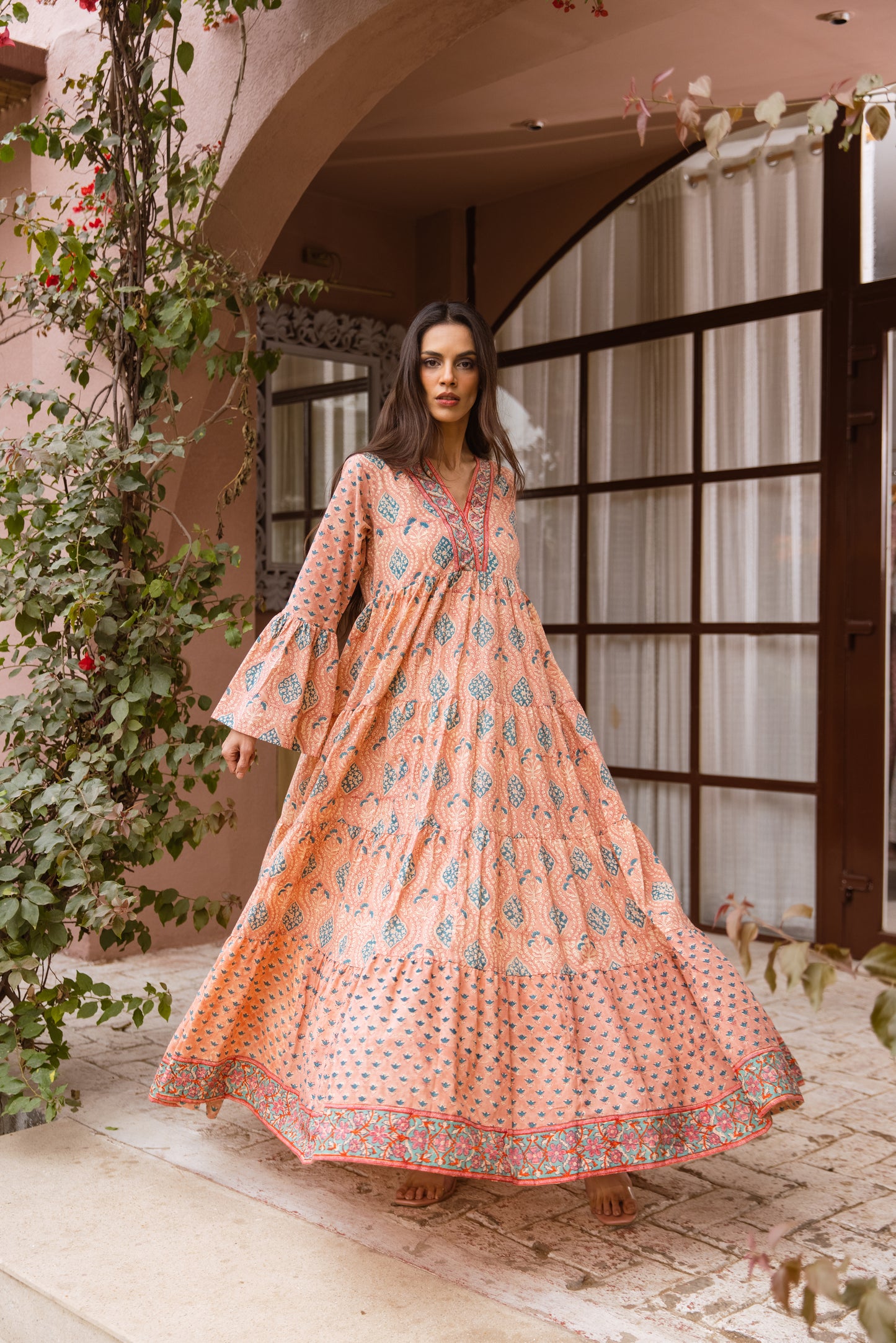 Genoa Tier Ruffle Dress