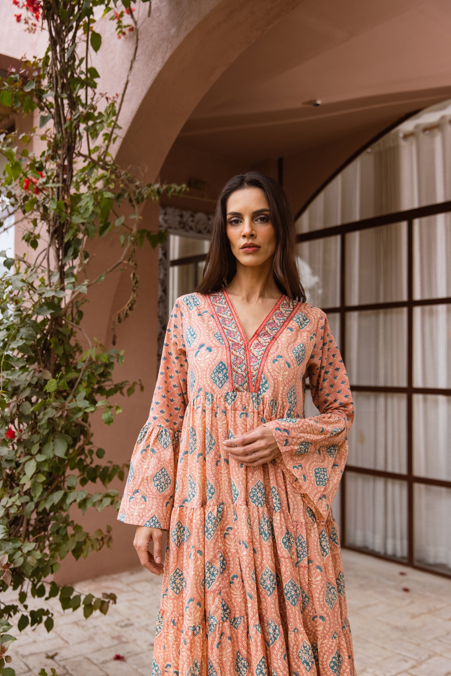 Genoa Tier Ruffle Dress