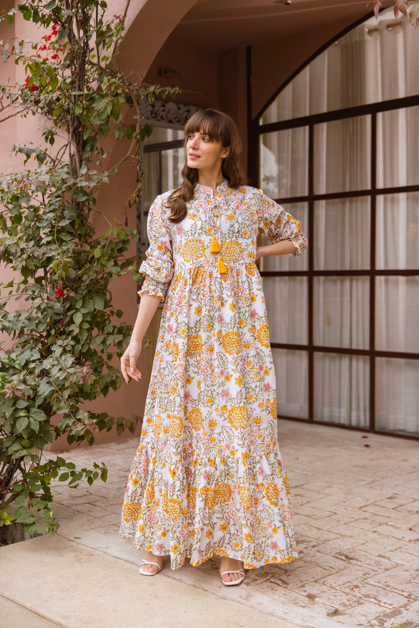 Tuscany tier Ruffle Dress