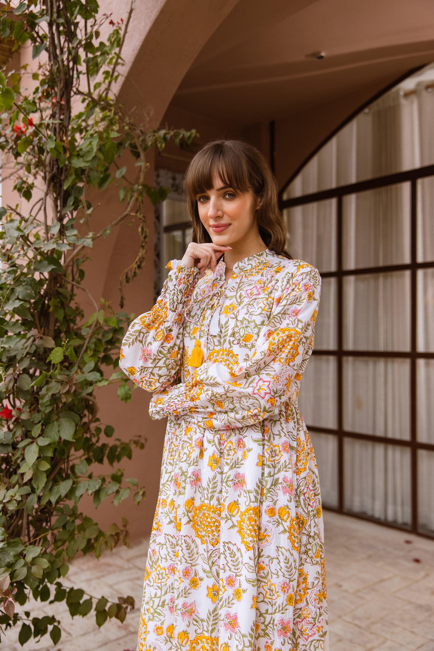 Tuscany tier Ruffle Dress