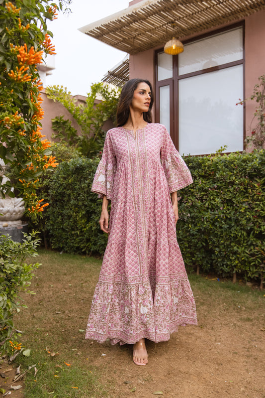 Fai Tier Ruffle Dress