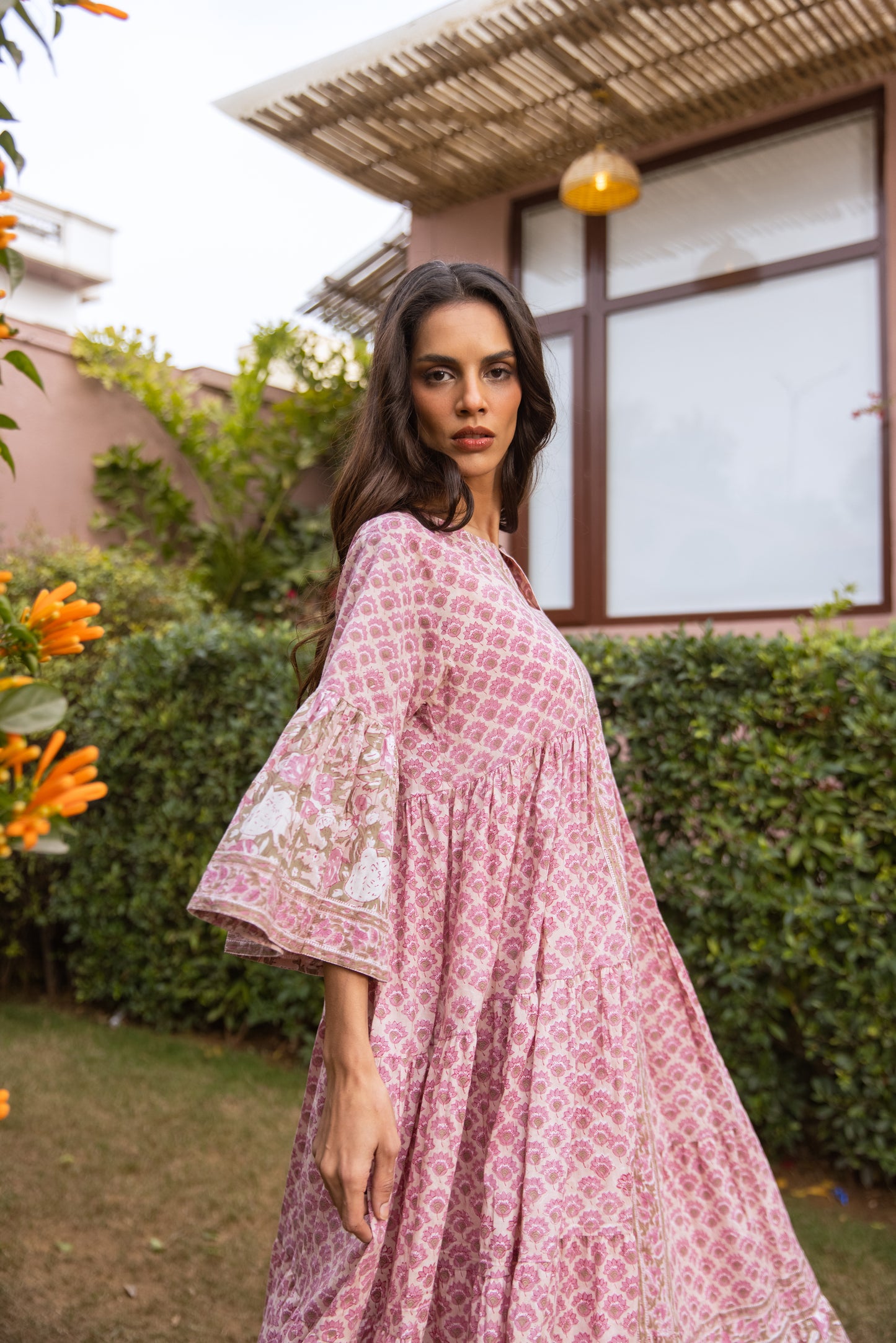 Fai Tier Ruffle Dress