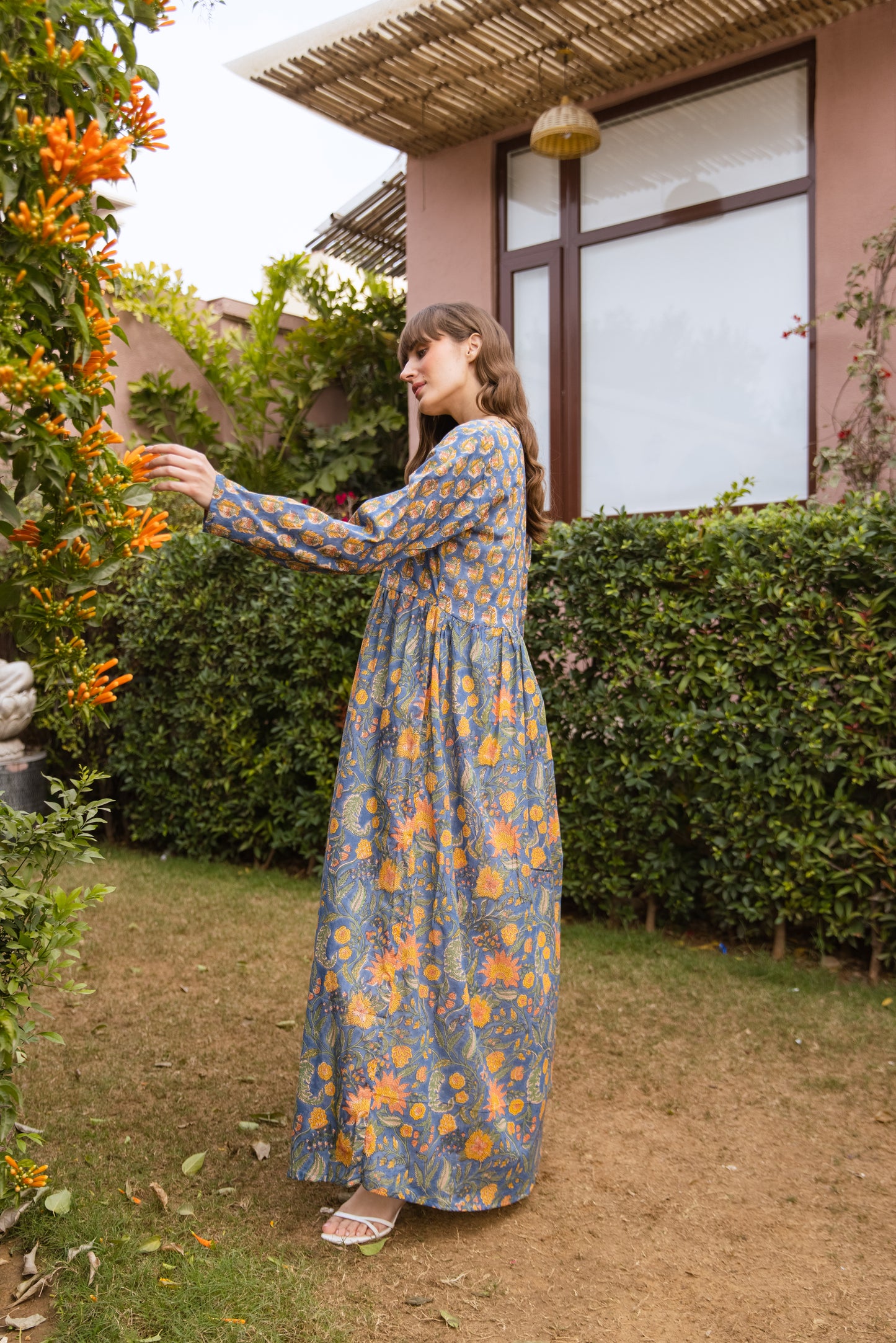 Tulli Buttoned Dress