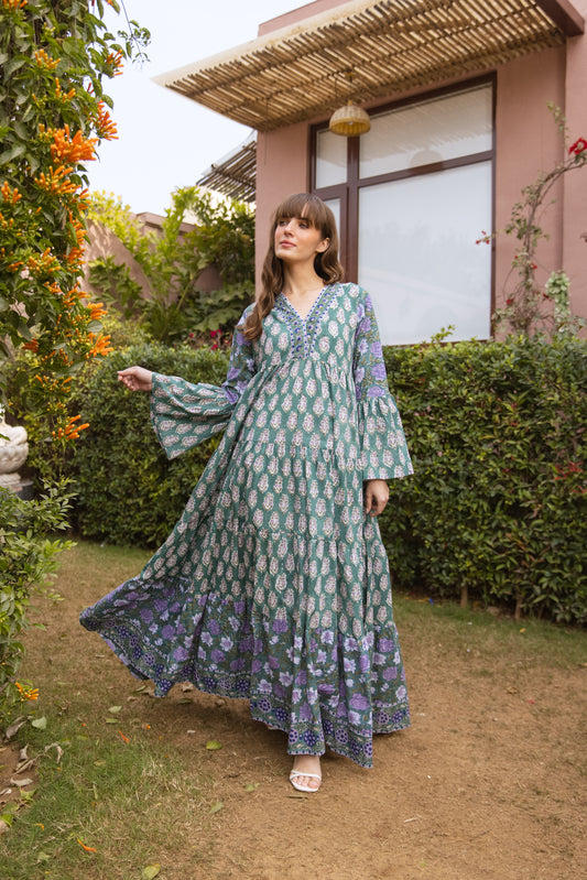 Venezia Tier Ruffle Dress