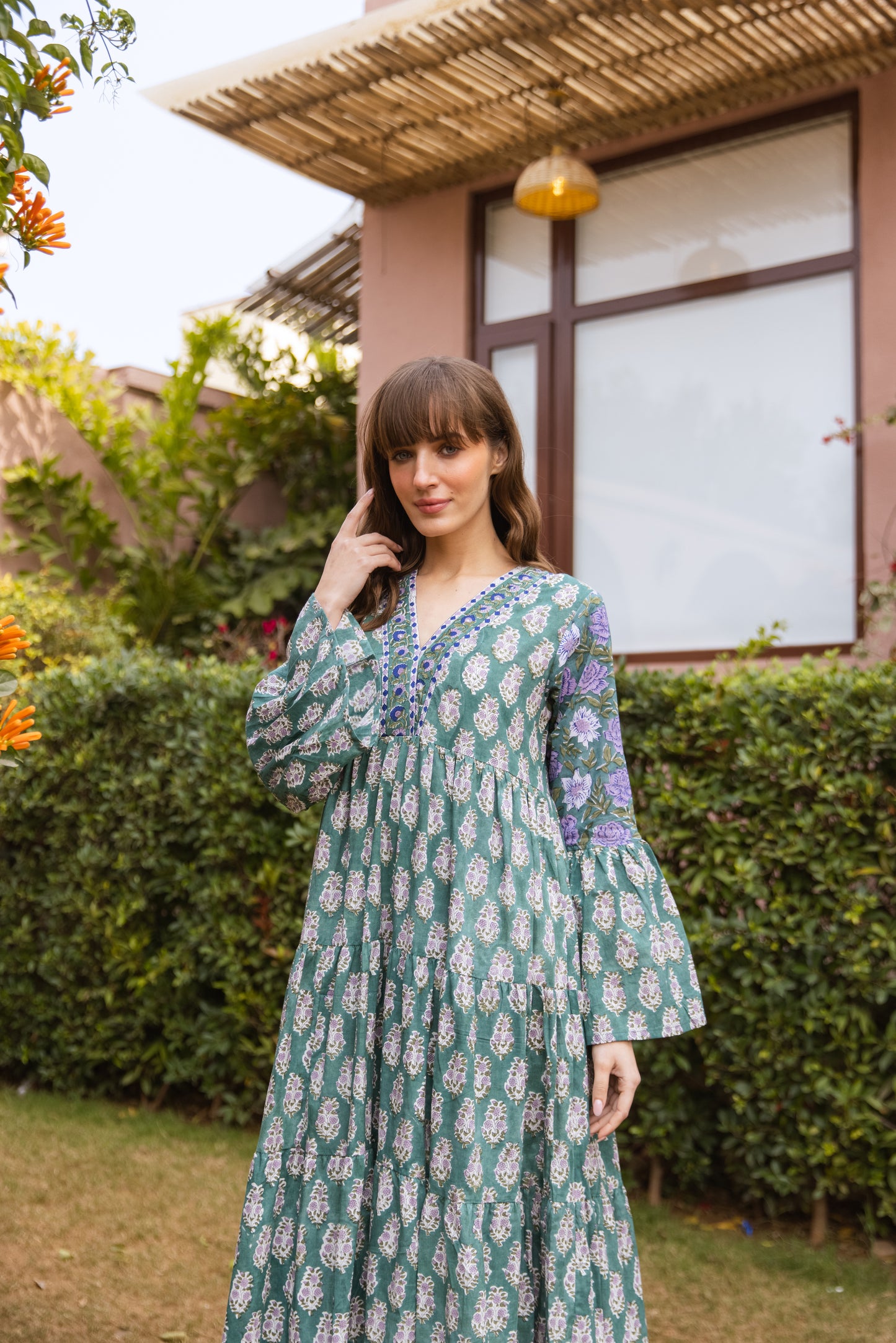 Venezia Tier Ruffle Dress