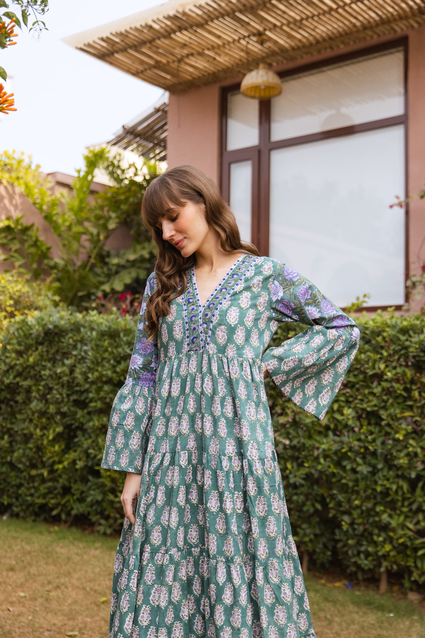 Venezia Tier Ruffle Dress