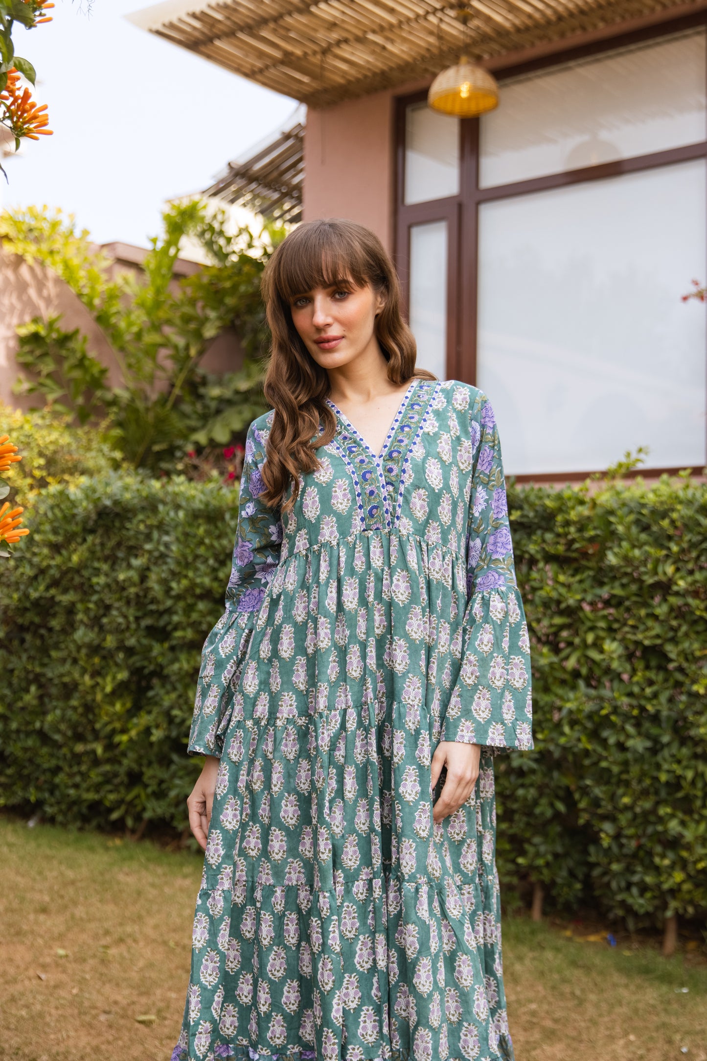 Venezia Tier Ruffle Dress