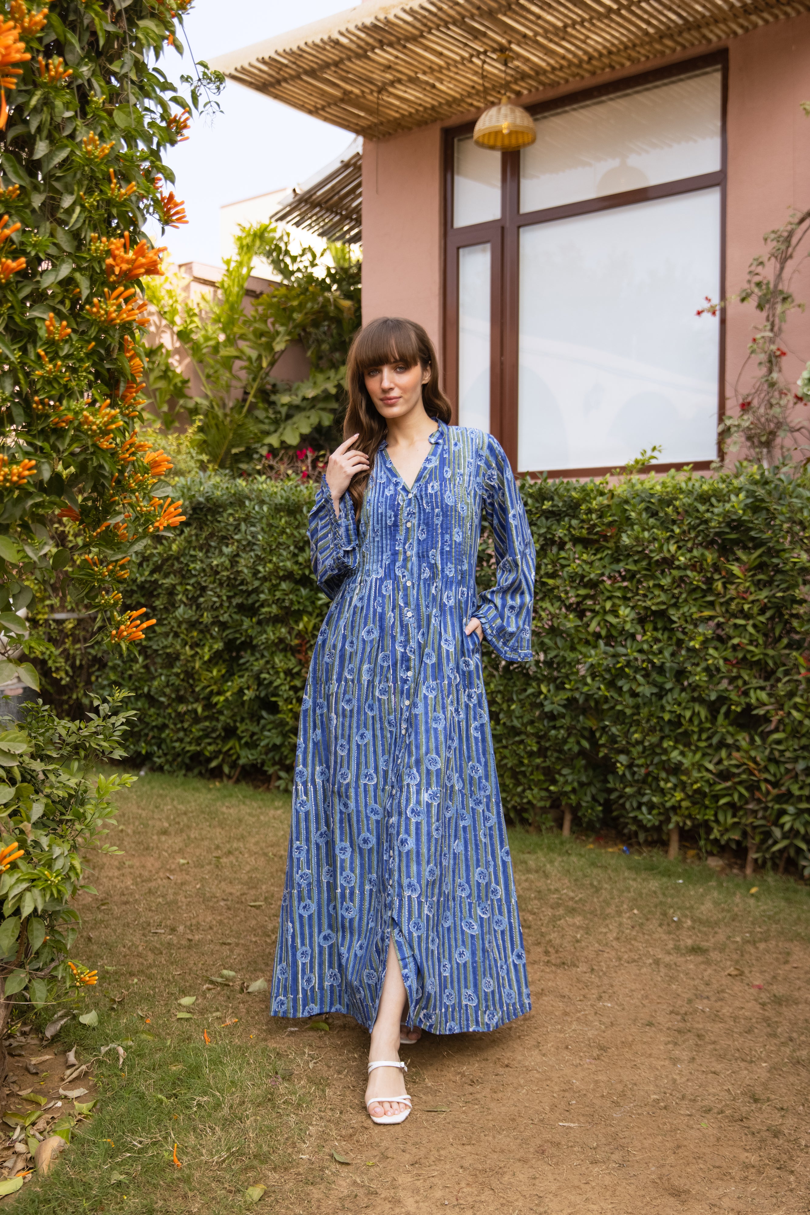 Pin Tuck Dresses for Women – Hathi Store