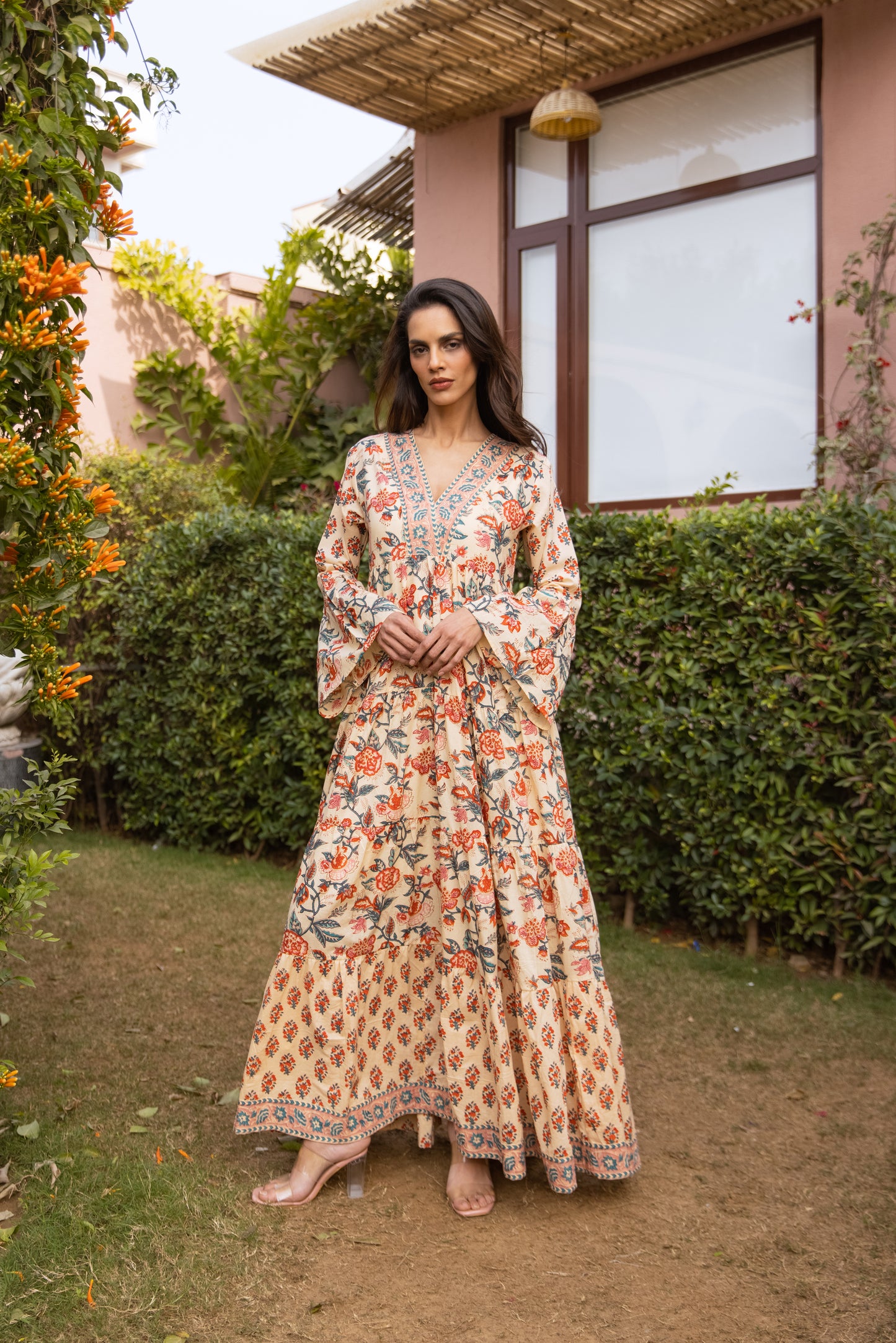 Siena Tier Ruffle Dress