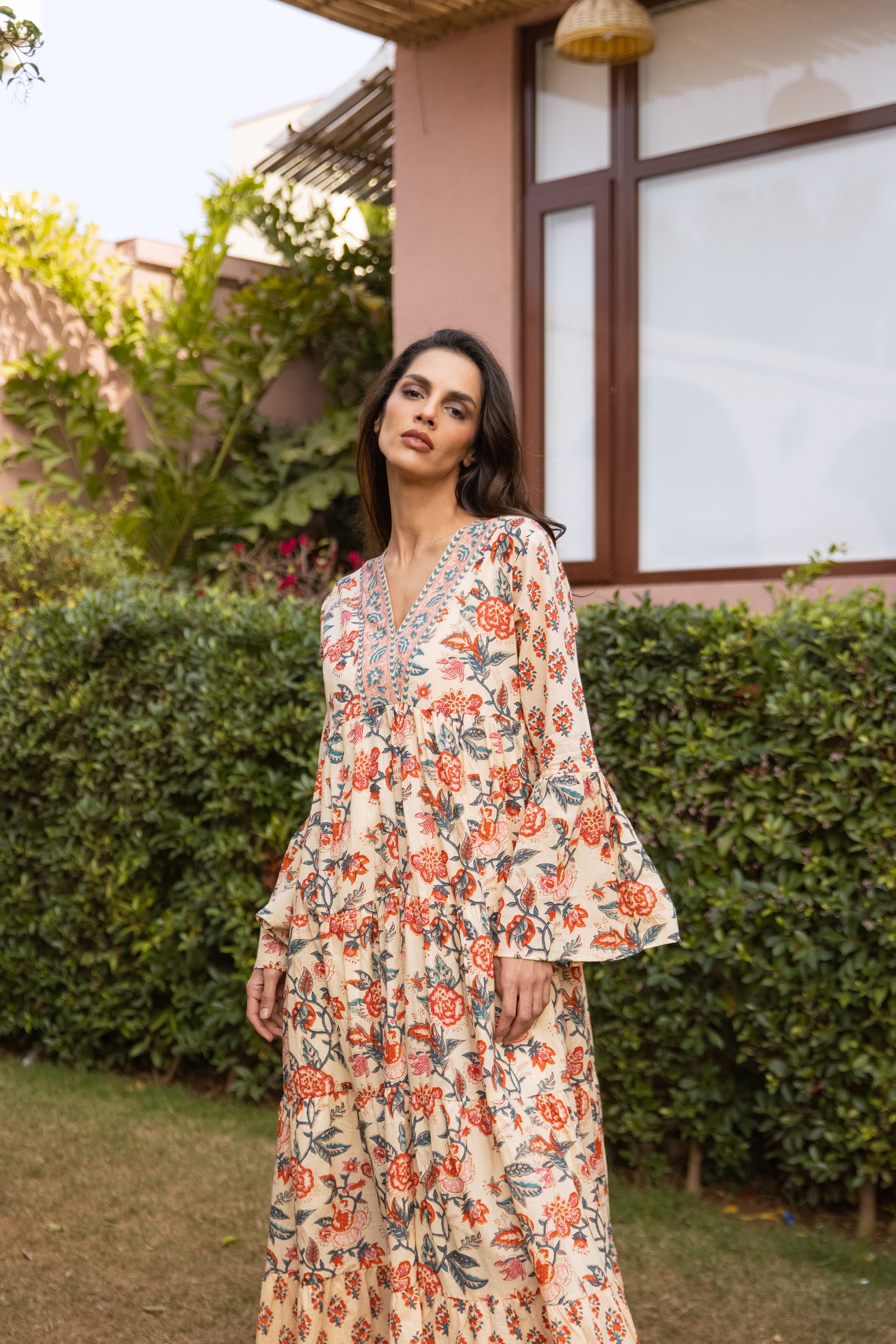 Siena Tier Ruffle Dress