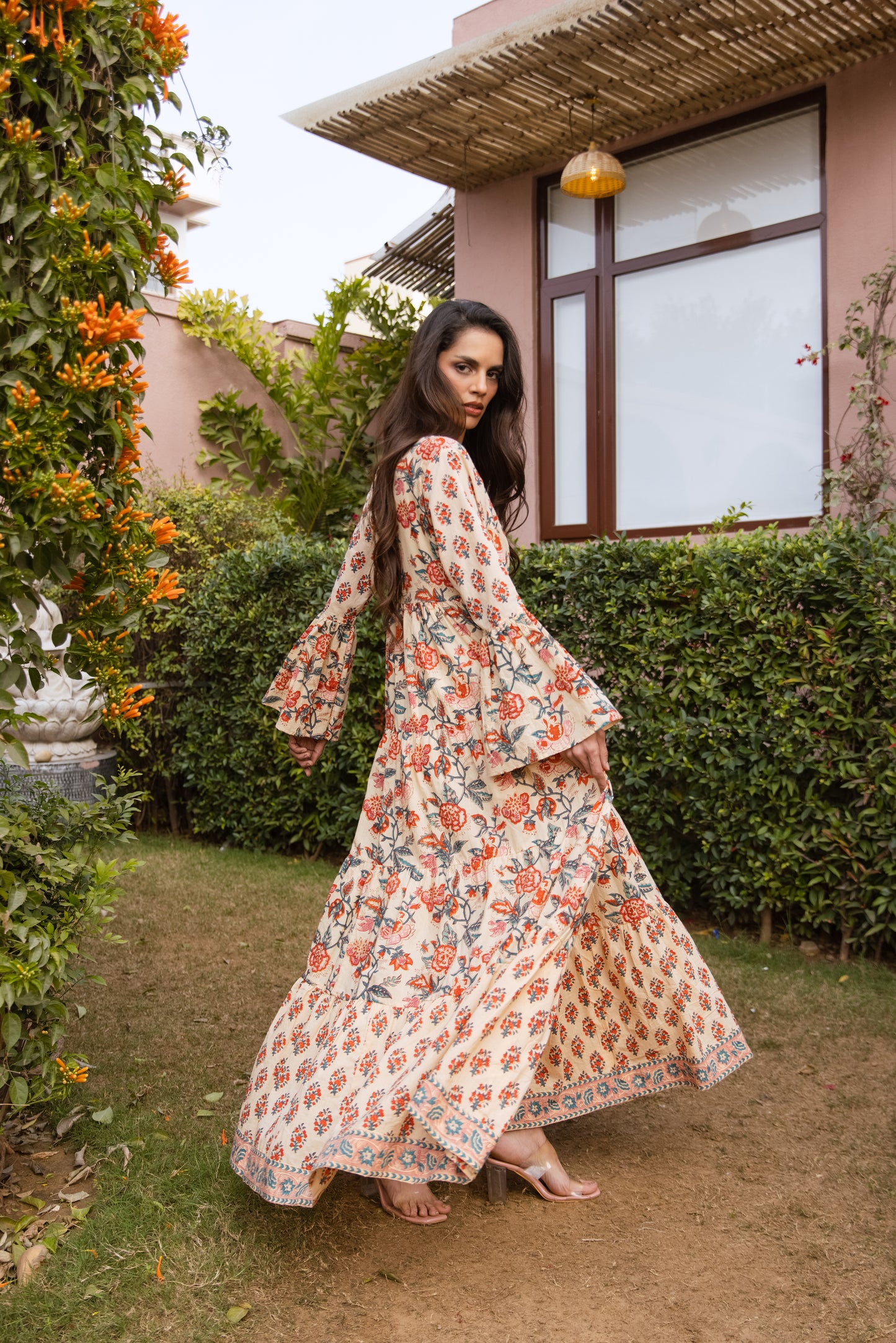 Siena Tier Ruffle Dress