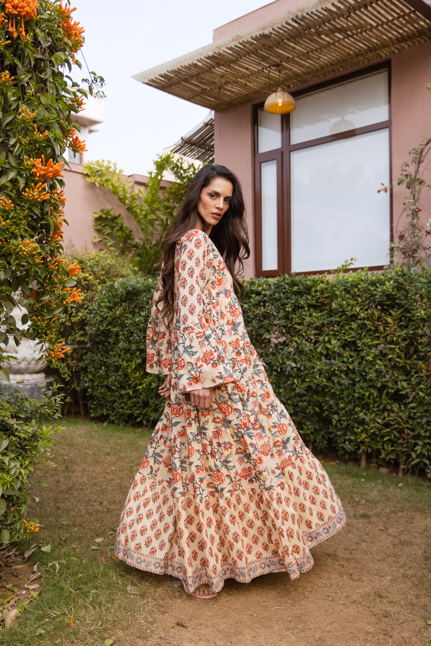 Siena Tier Ruffle Dress