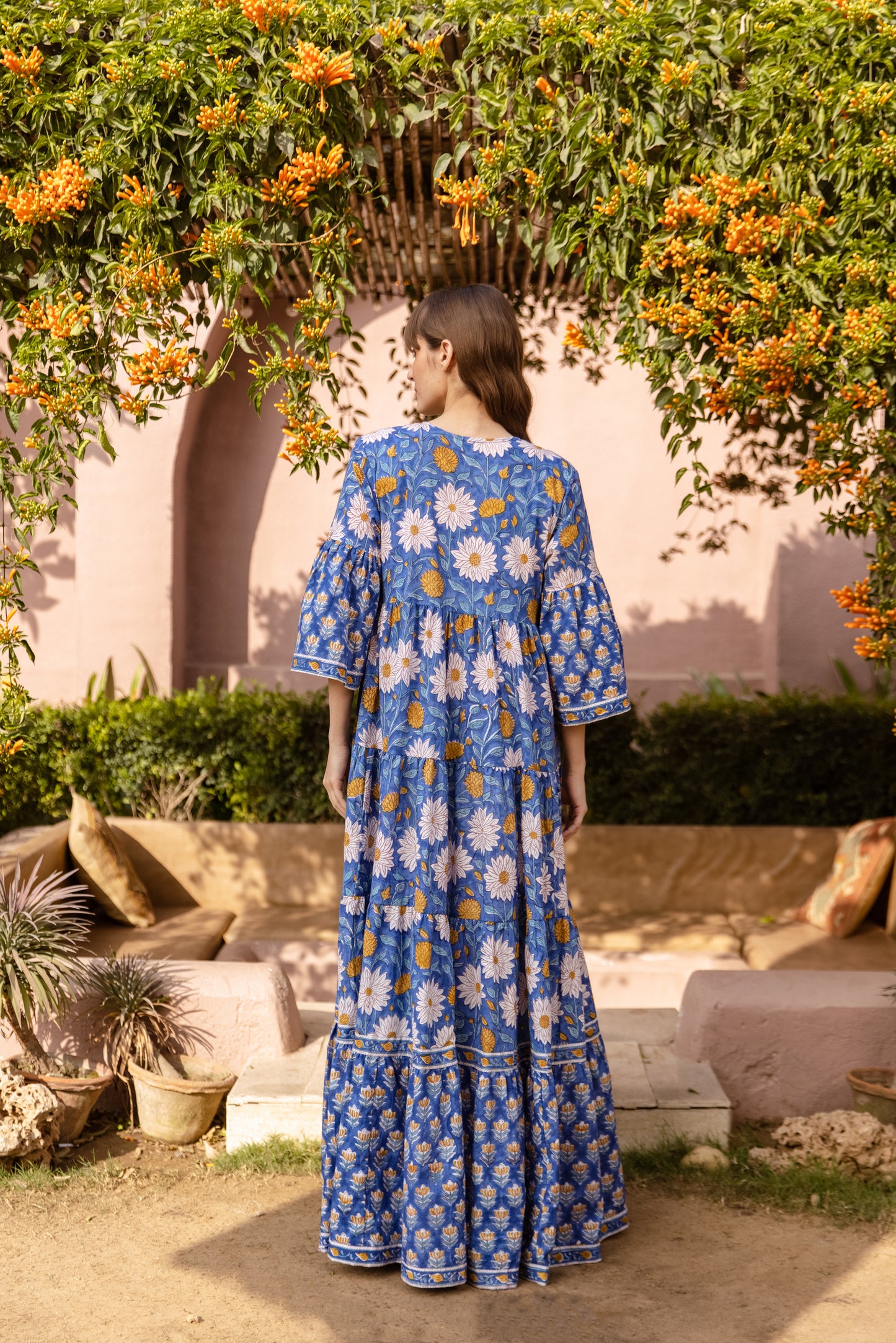 Amalfi Tier Ruffle Dress